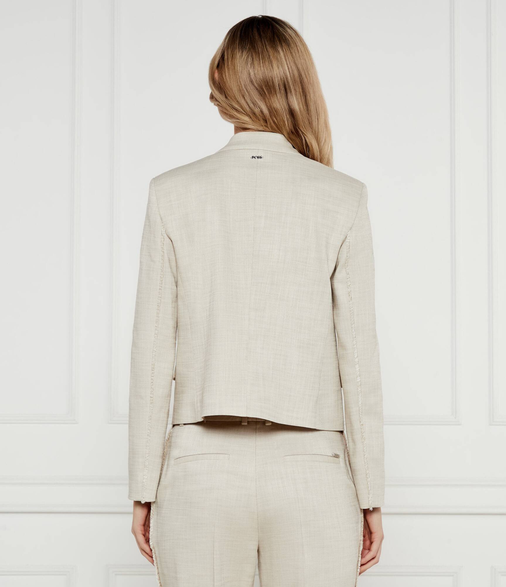 BOSS BLACK Jachetă Jaleto6 | Cropped Fit