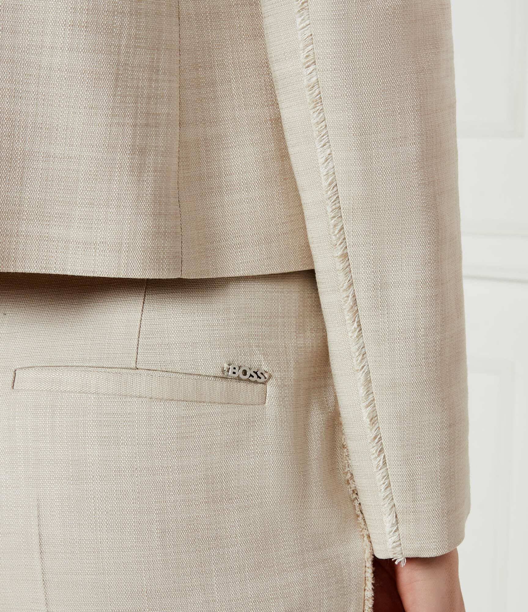 BOSS BLACK Jachetă Jaleto6 | Cropped Fit