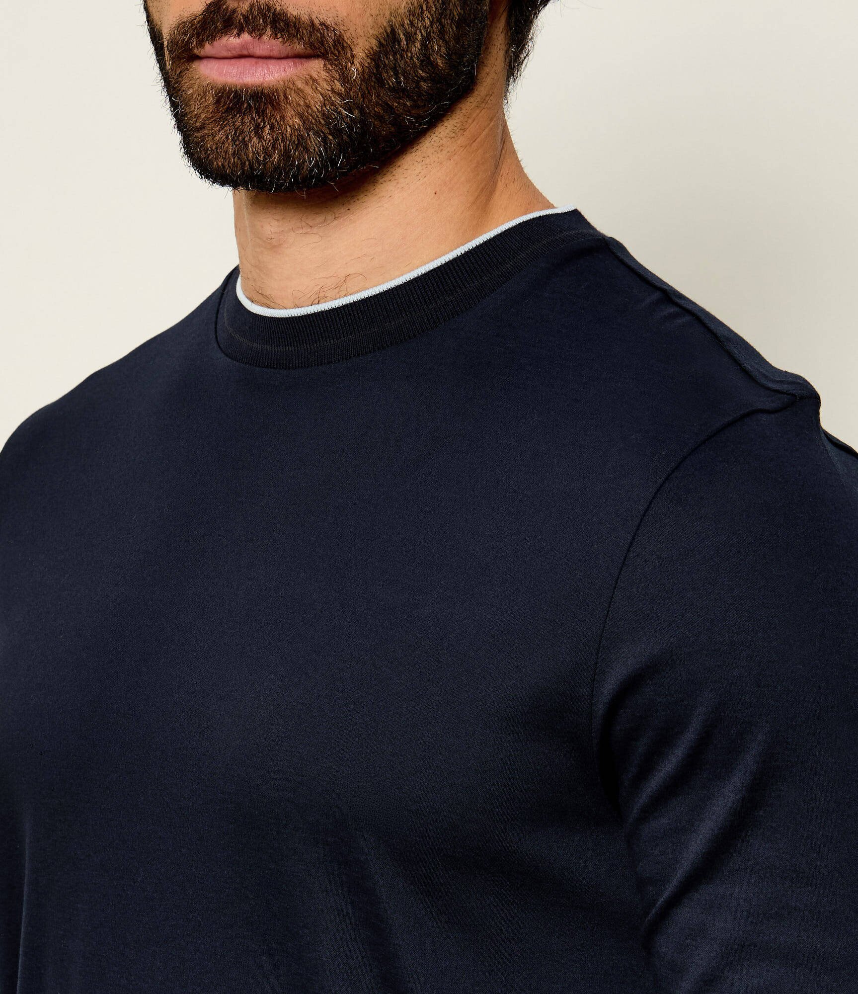 BOSS BLACK Longsleeve H-Tenison 195 | Slim Fit | mercerizat