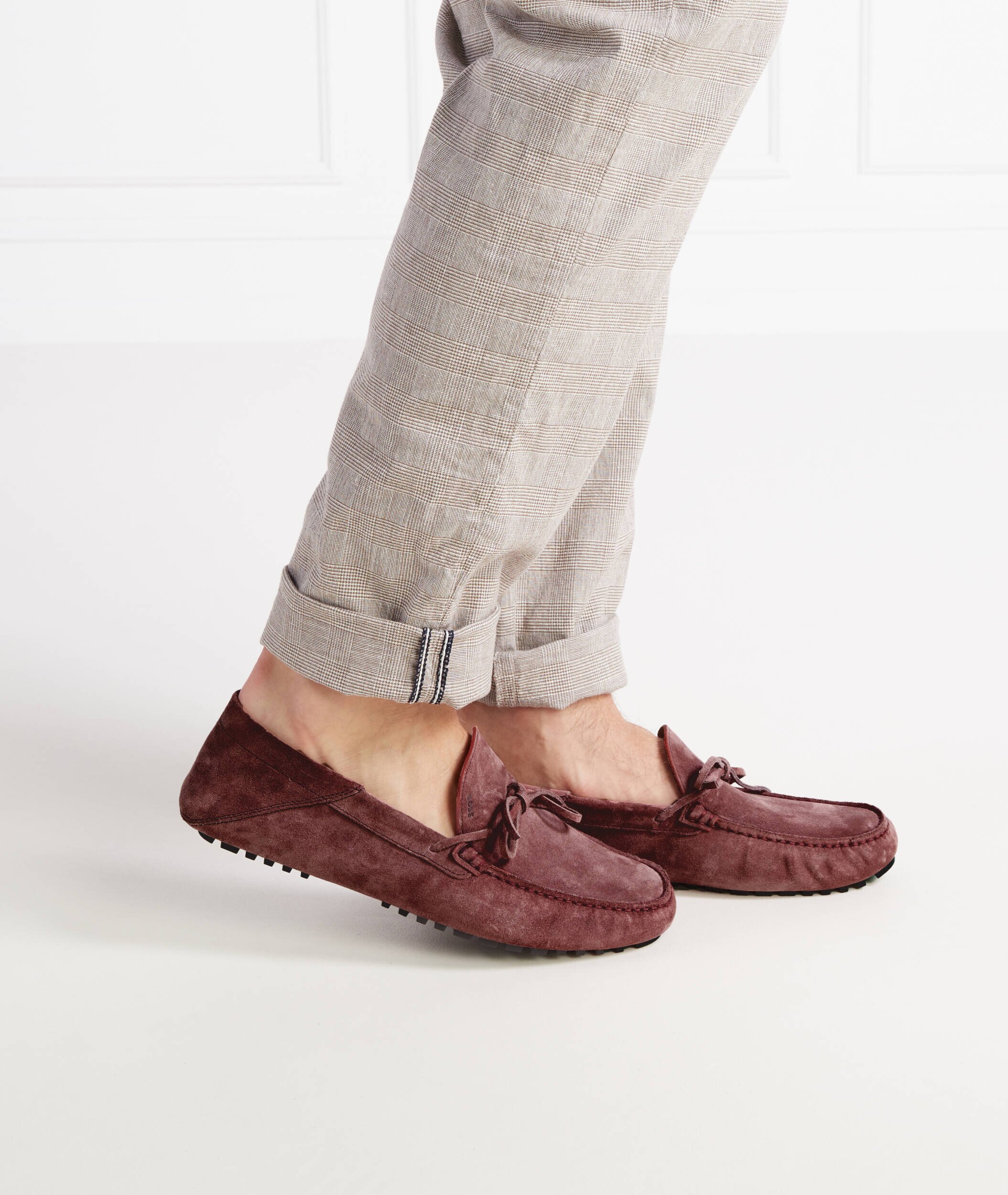 BOSS BLACK Mocasini Driver_Mocc_sdl | piele întoarsă