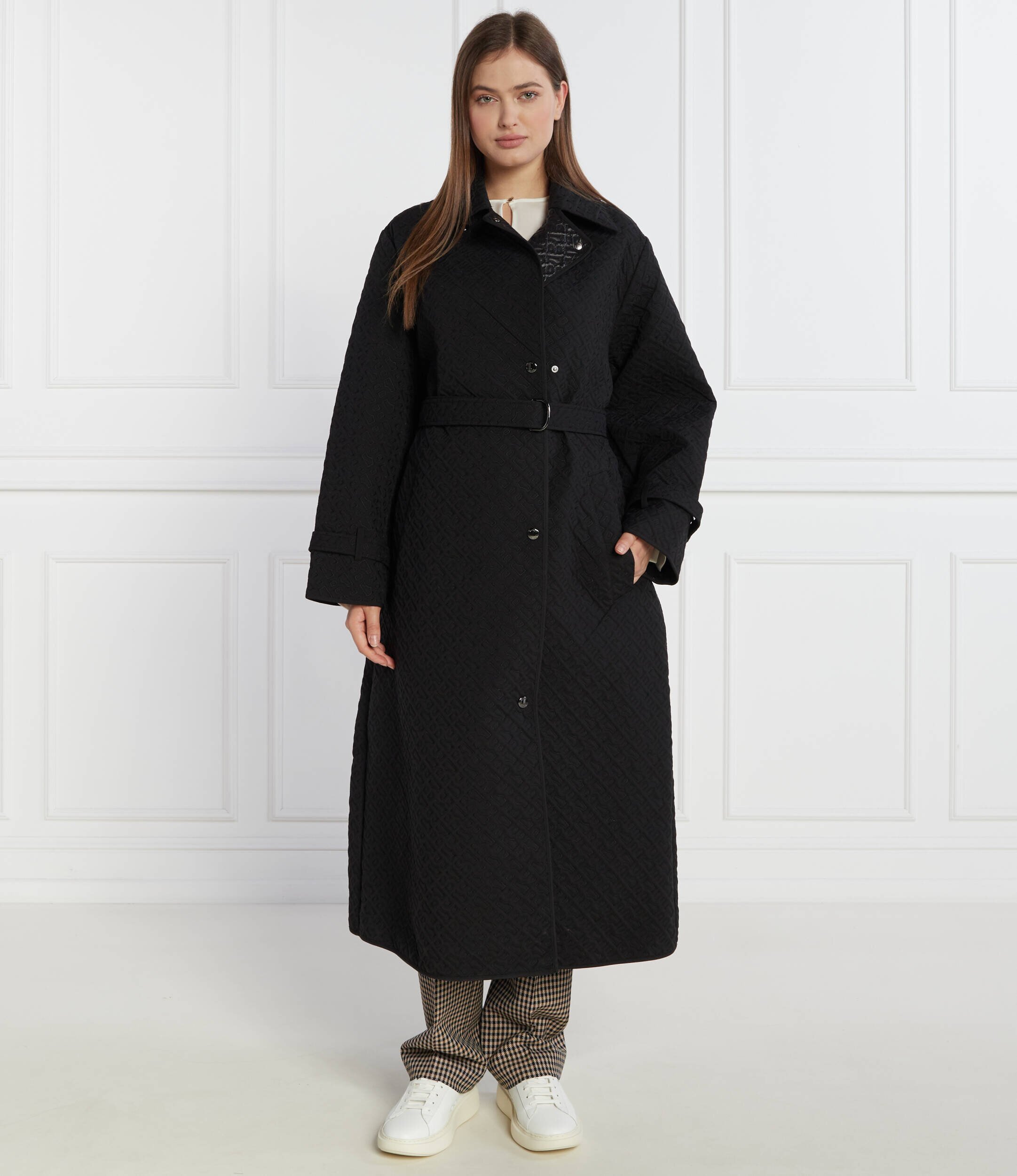 BOSS BLACK Palton Pelkate