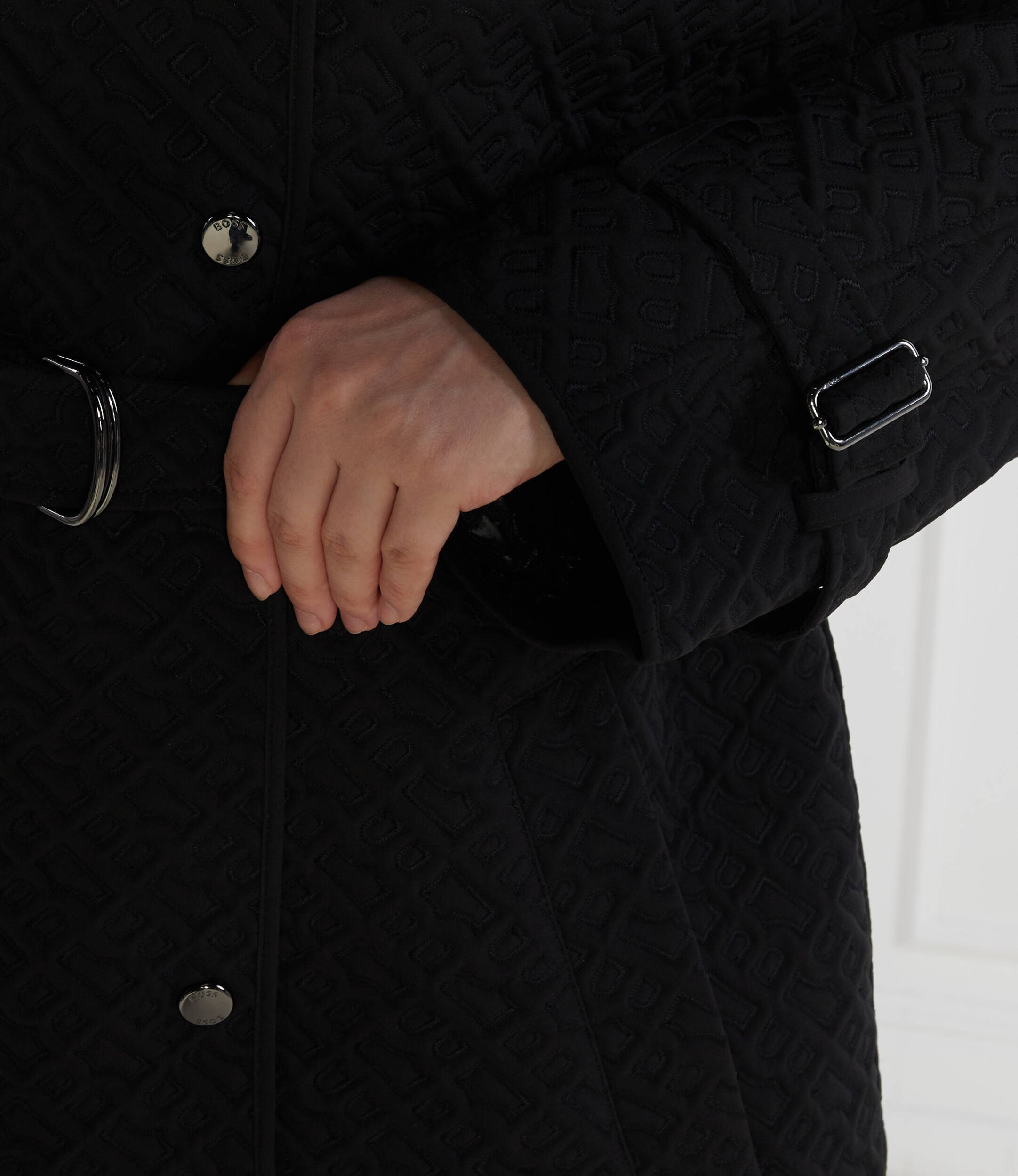 BOSS BLACK Palton Pelkate