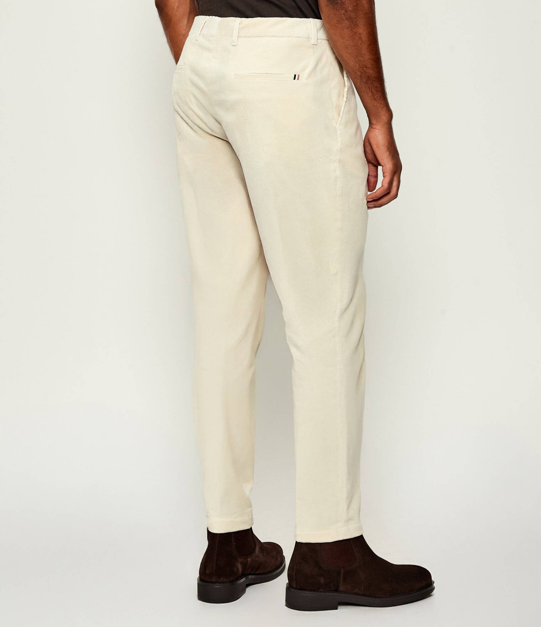 BOSS BLACK Pantaloni C-Perin-PL-253 | regular fit | catifea reiată