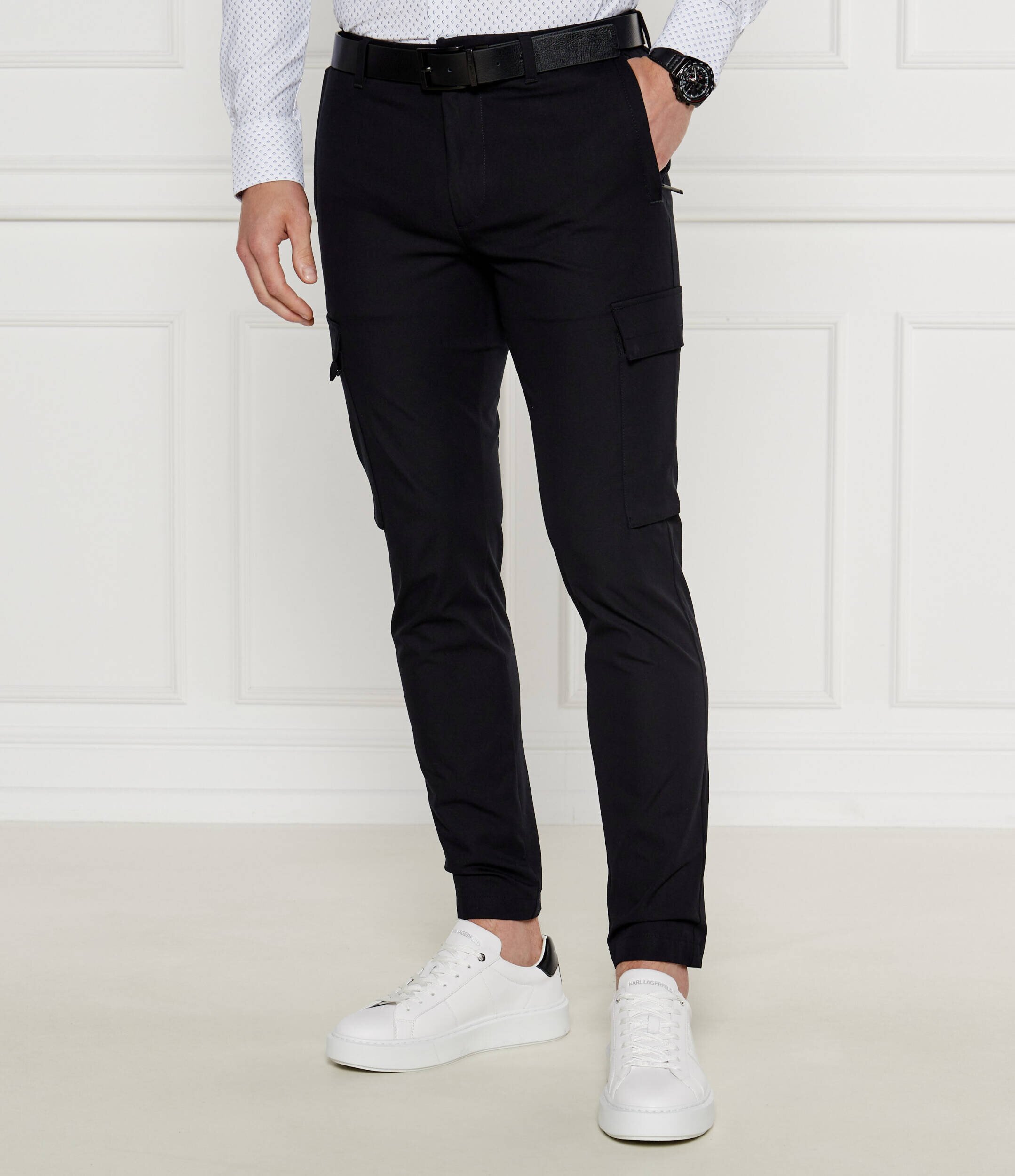 BOSS BLACK Pantaloni cargo P-Kaiton | Slim Fit
