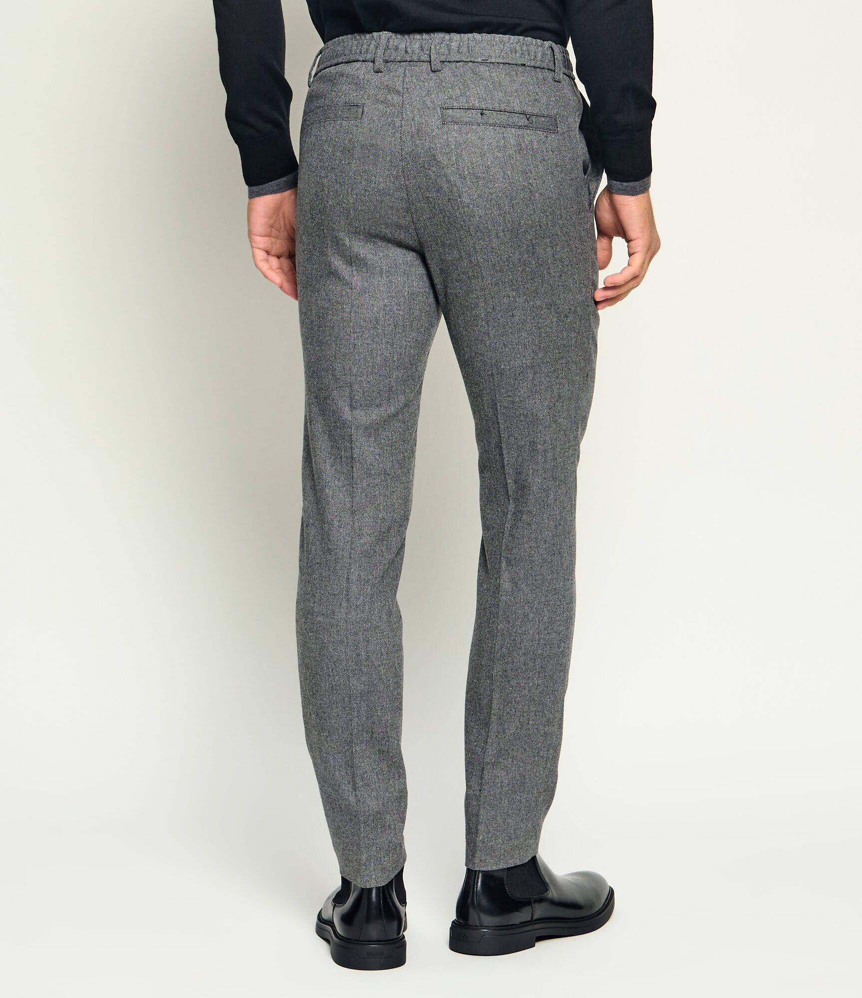 BOSS BLACK Pantaloni chino C-Kane1-RDS-BH | regular fit cu adaos de lână