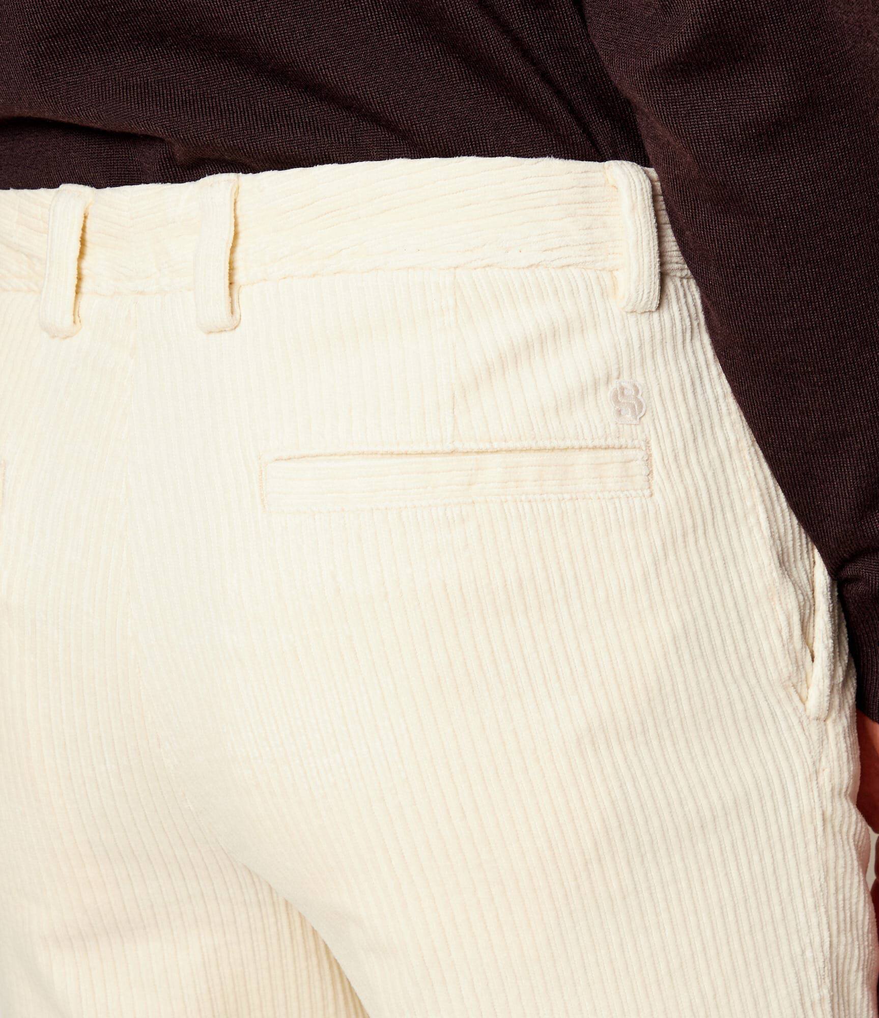 BOSS BLACK Pantaloni chino C-Kent | Straight fit | catifea reiată