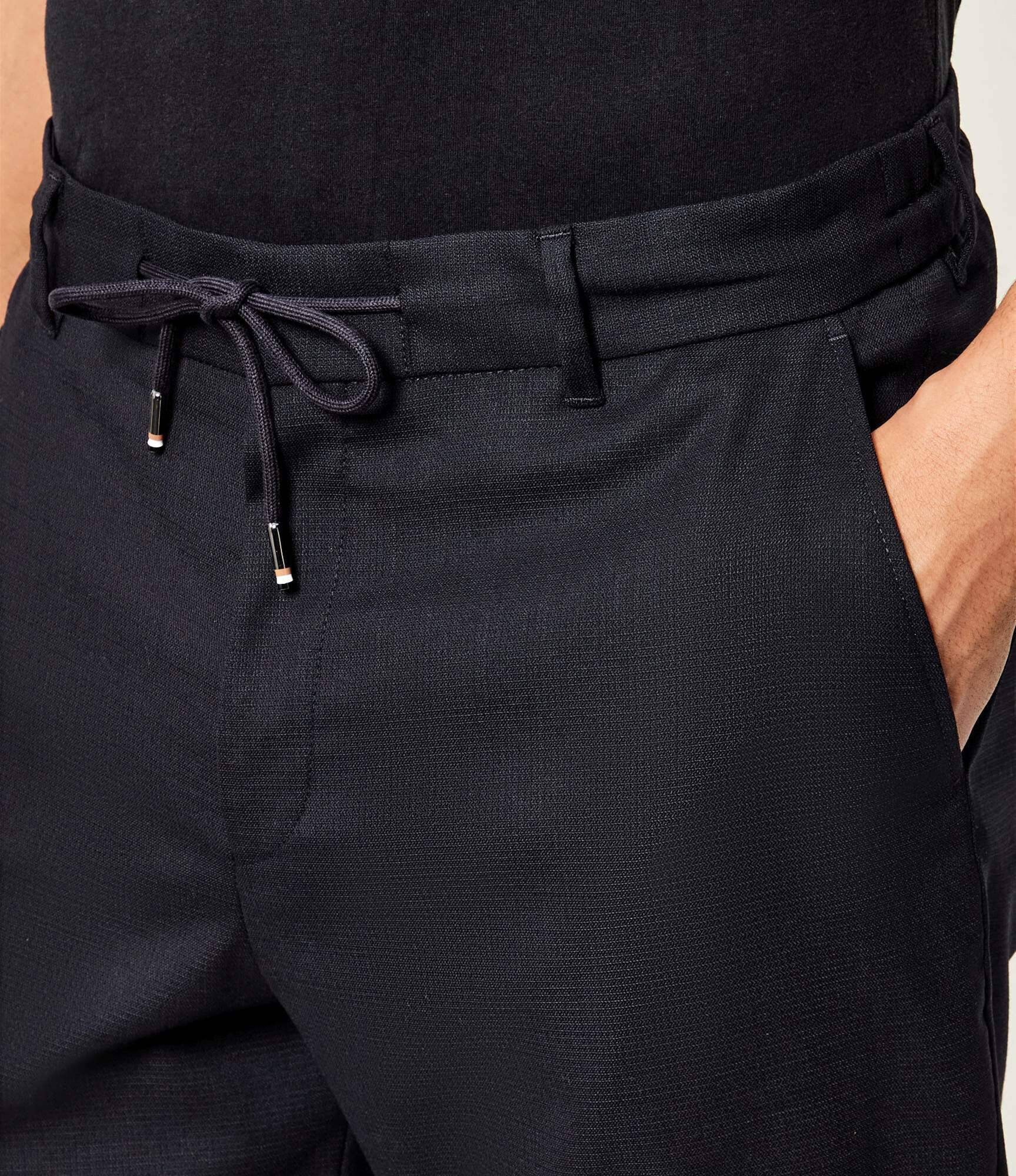 BOSS BLACK Pantaloni chino C-Perin-RDS-WG-261 | Tapered fit cu adaos de lână