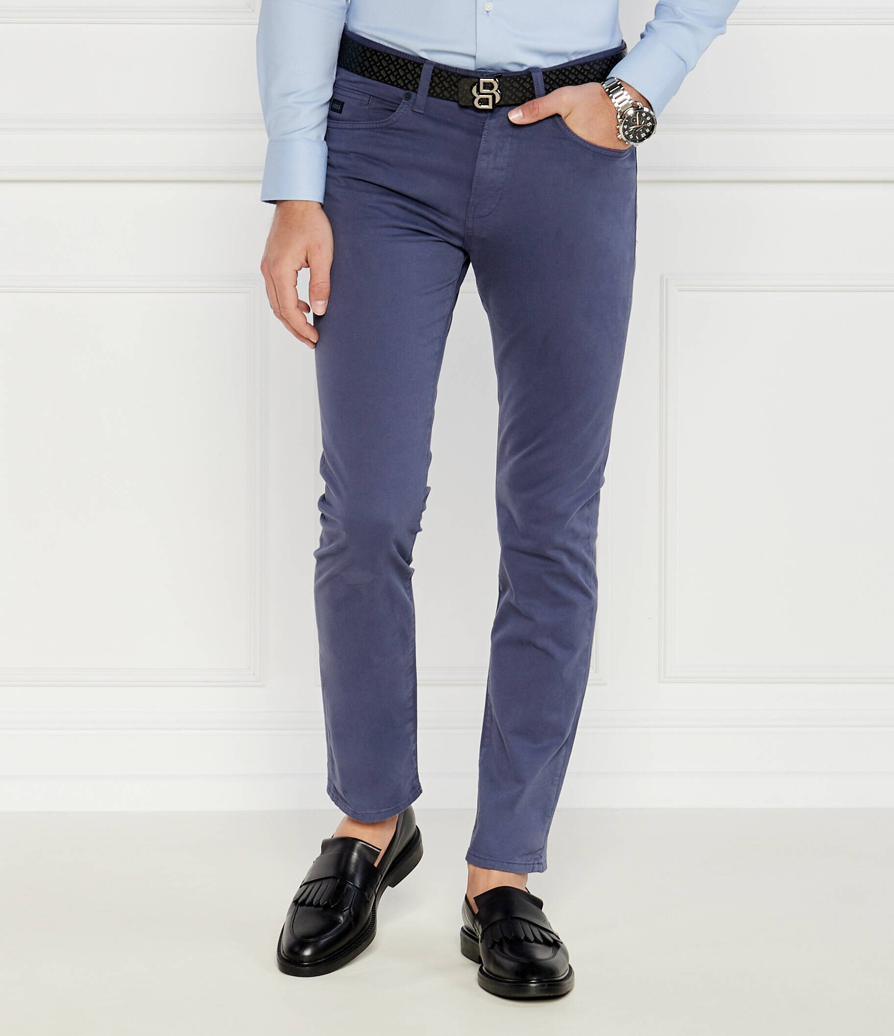 BOSS BLACK Pantaloni chino Delaware | Slim Fit