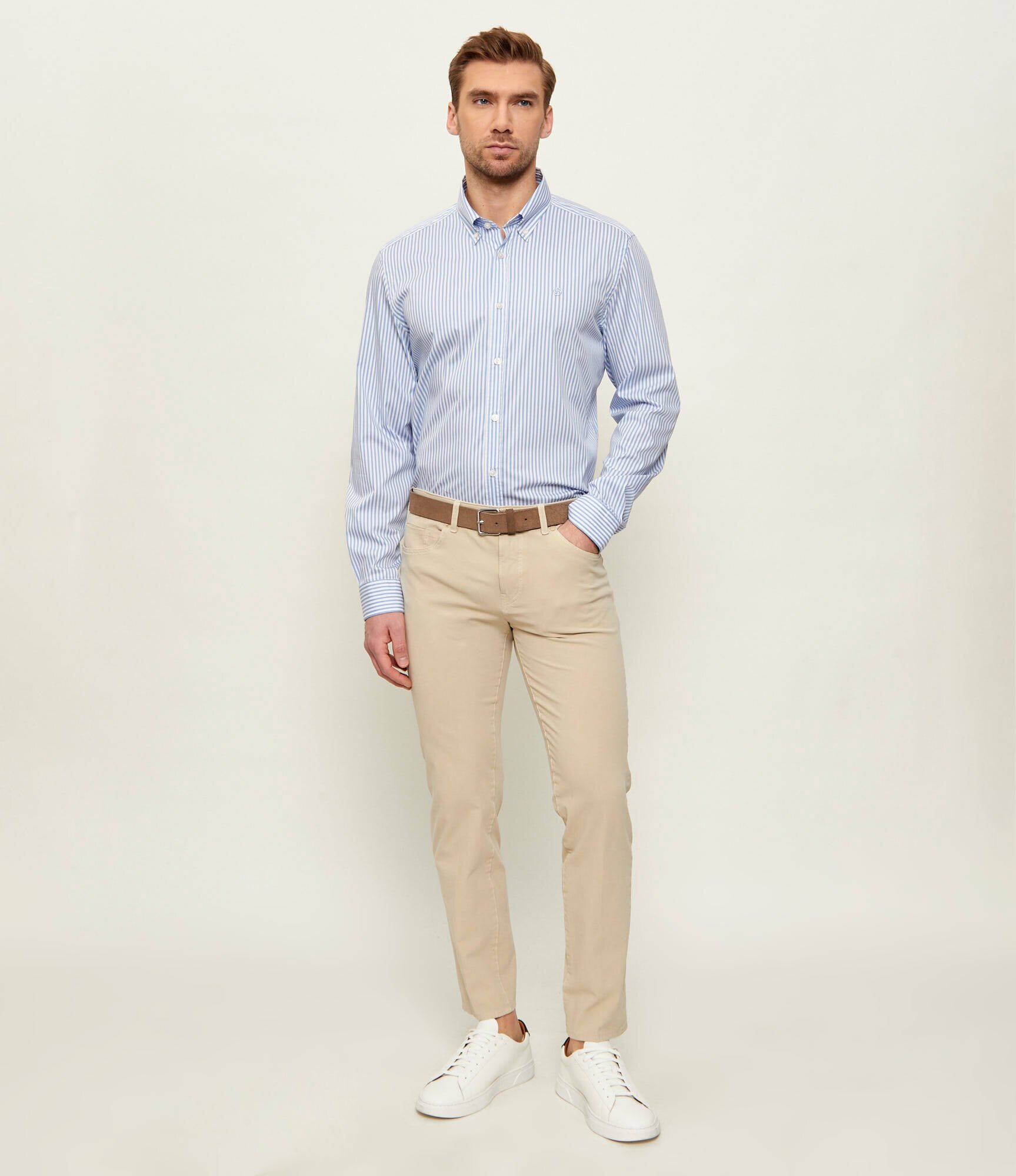 BOSS BLACK Pantaloni chino H-Delaware5 | Slim Fit