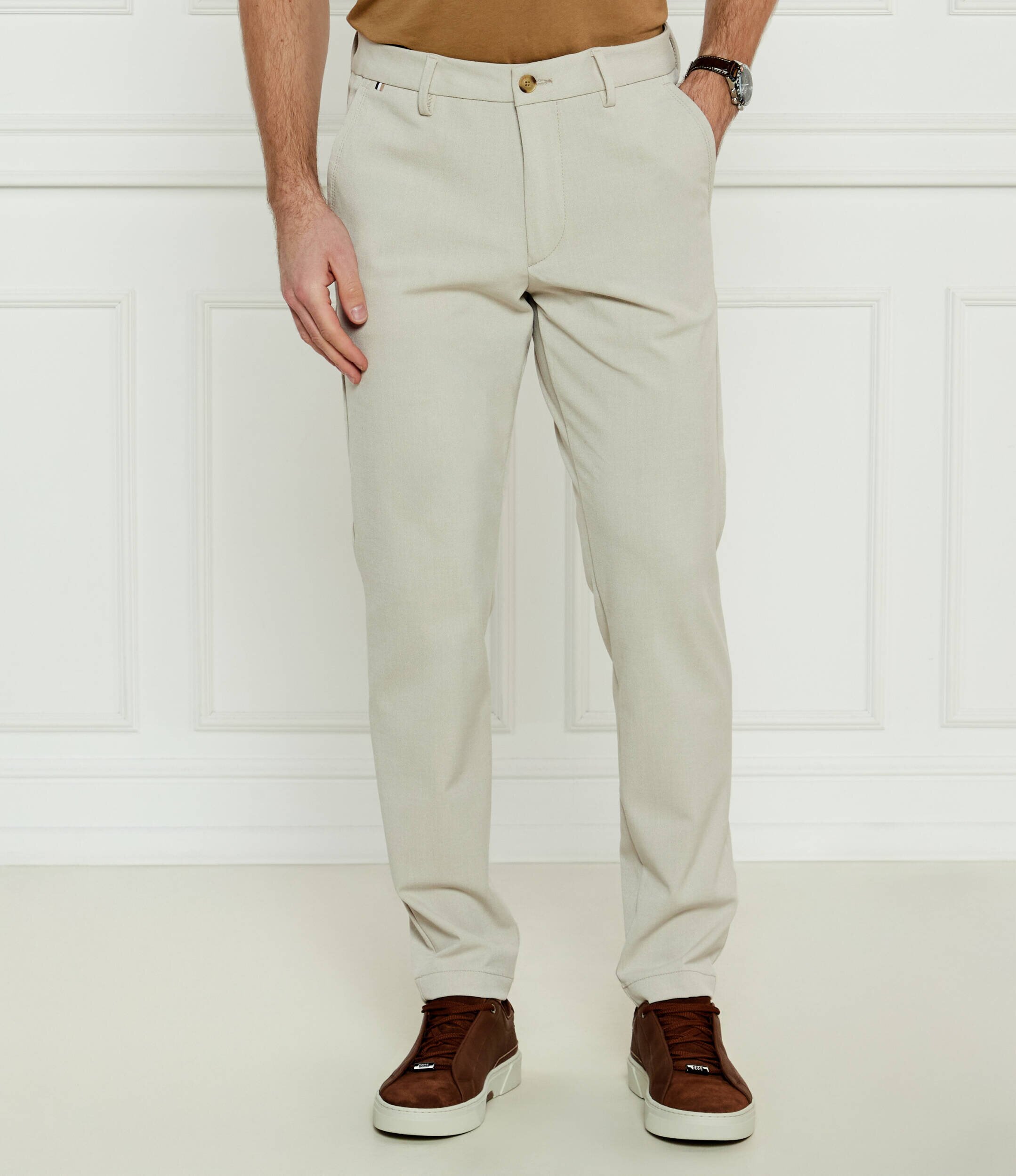 BOSS BLACK Pantaloni chino H-Kaiton | Slim Fit