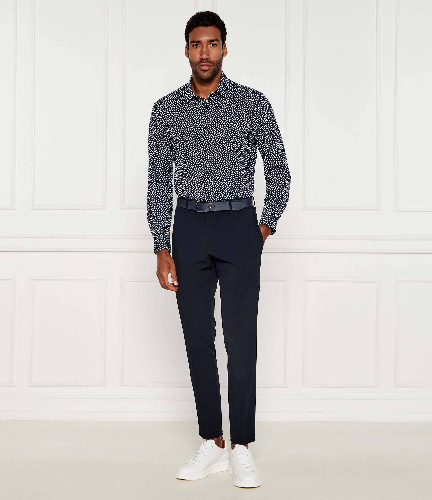 BOSS BLACK Pantaloni chino P-Genius-WG-PK-253F | Slim Fit