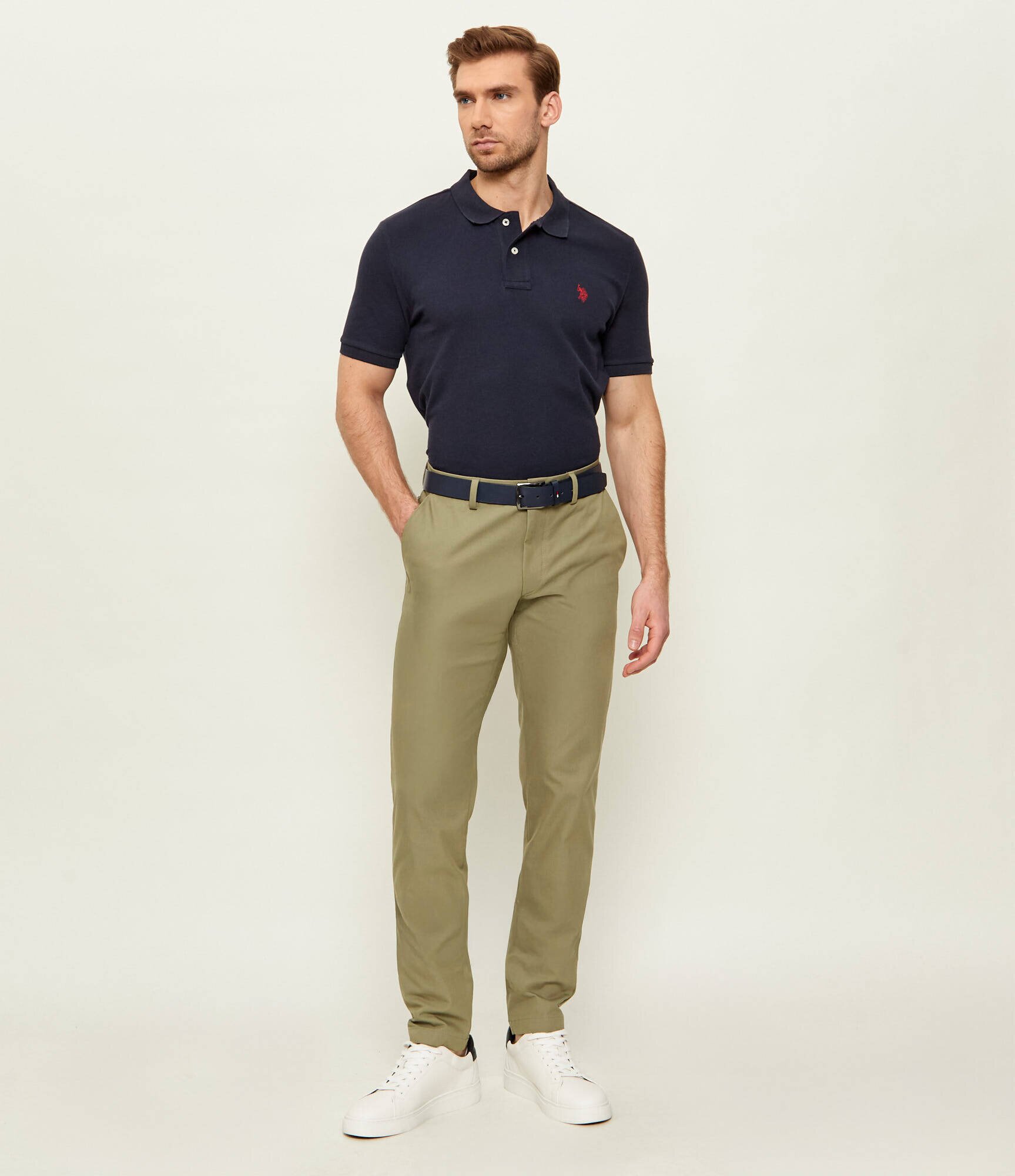 BOSS BLACK Pantaloni chino P-Kaiton1| Slim Fit