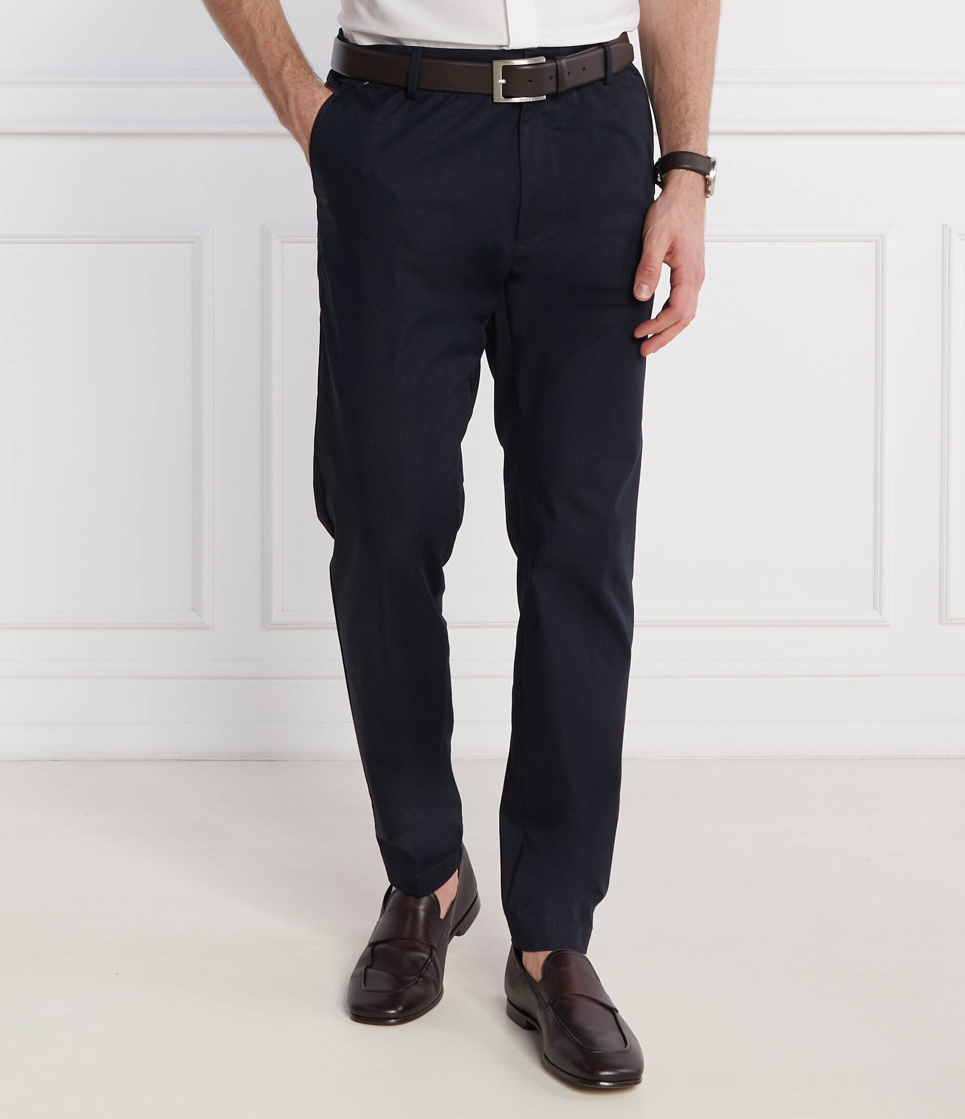 BOSS BLACK Pantaloni chino P-Kane-EL | Regular Fit