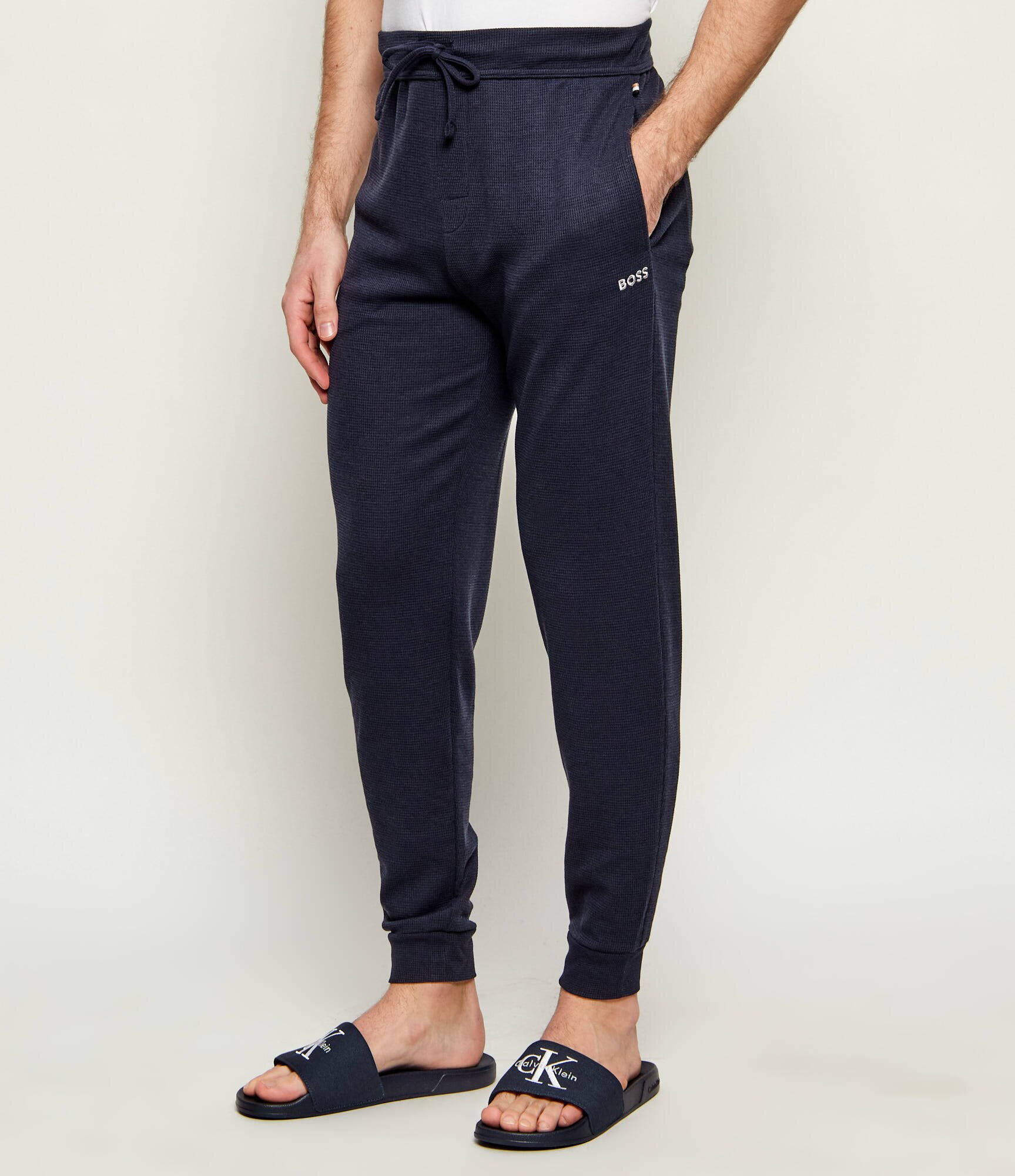 BOSS BLACK Pantaloni de pijama Waffle | regular fit