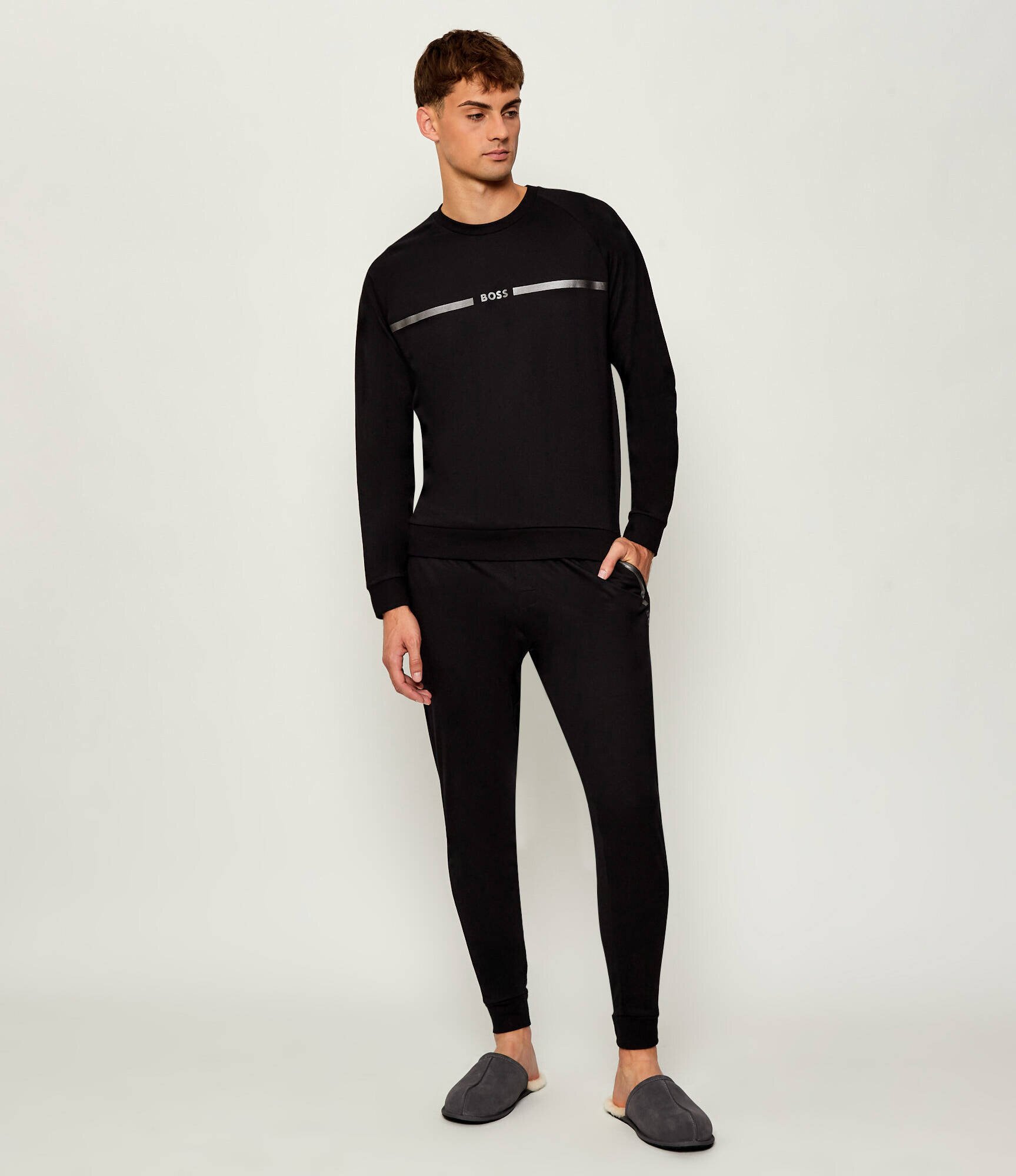 BOSS BLACK Pantaloni de trening Authentic | Slim Fit