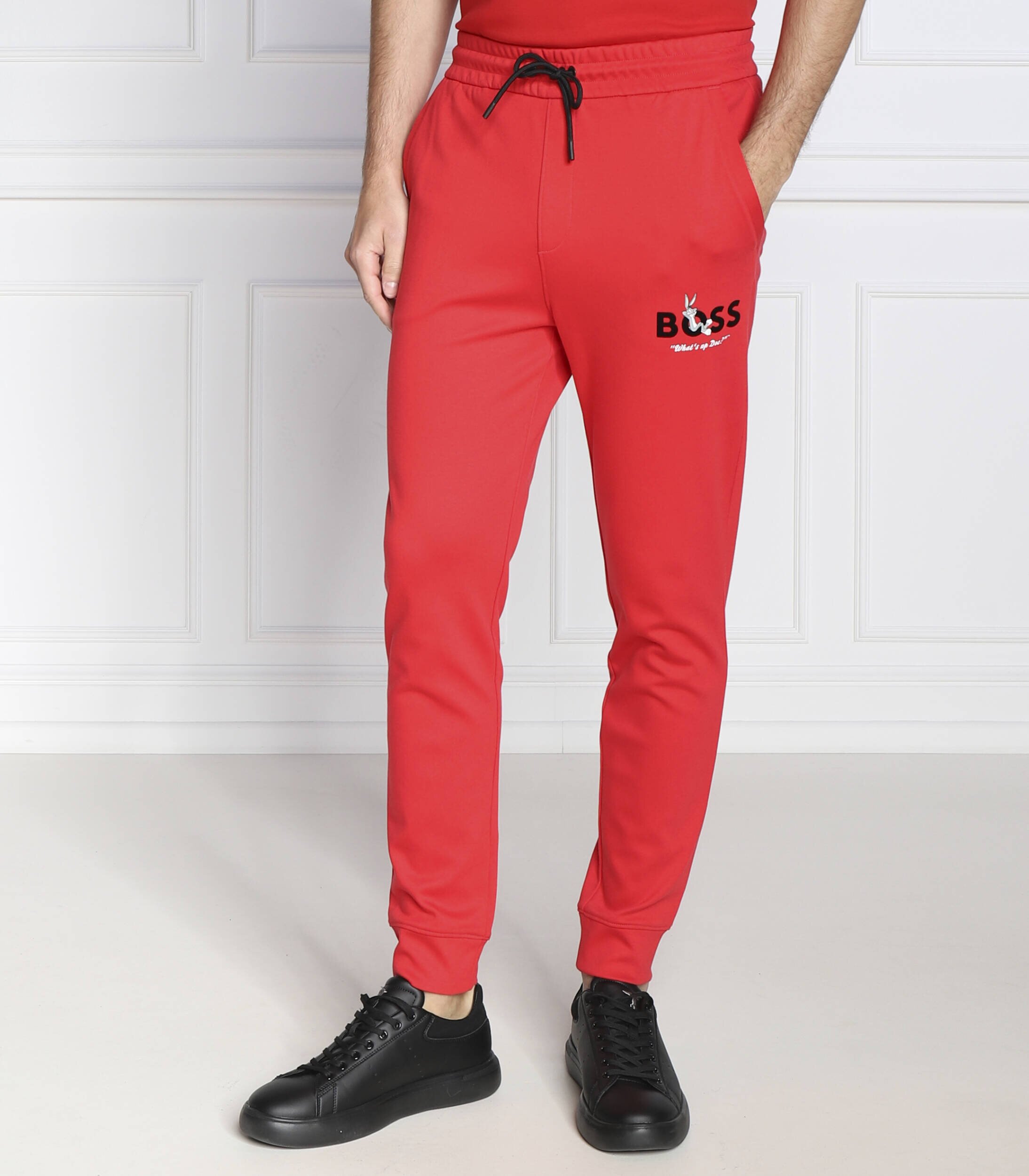 BOSS BLACK Pantaloni de trening BOSS X LOONEY TUNES Hare | Regular Fit