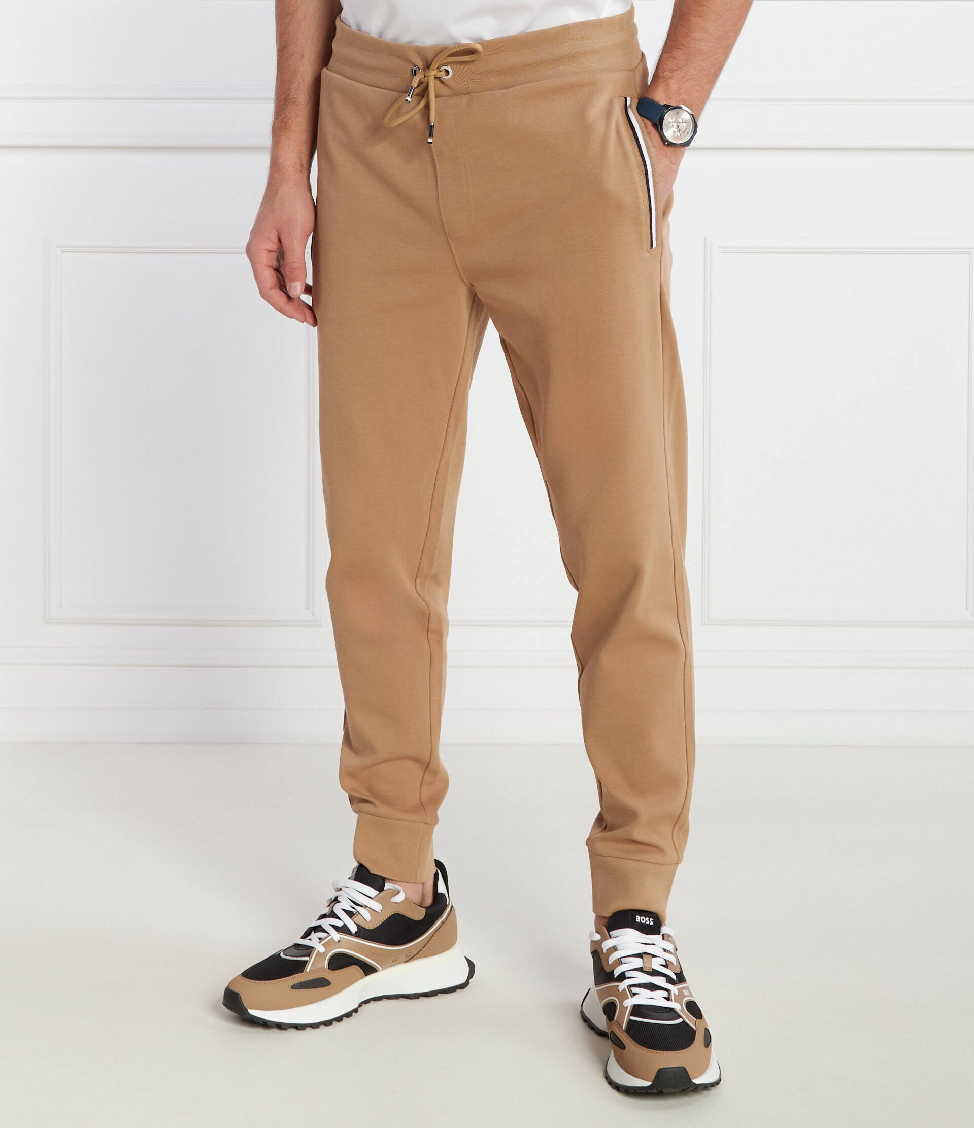 BOSS BLACK Pantaloni de trening Lamont 66 | Loose fit