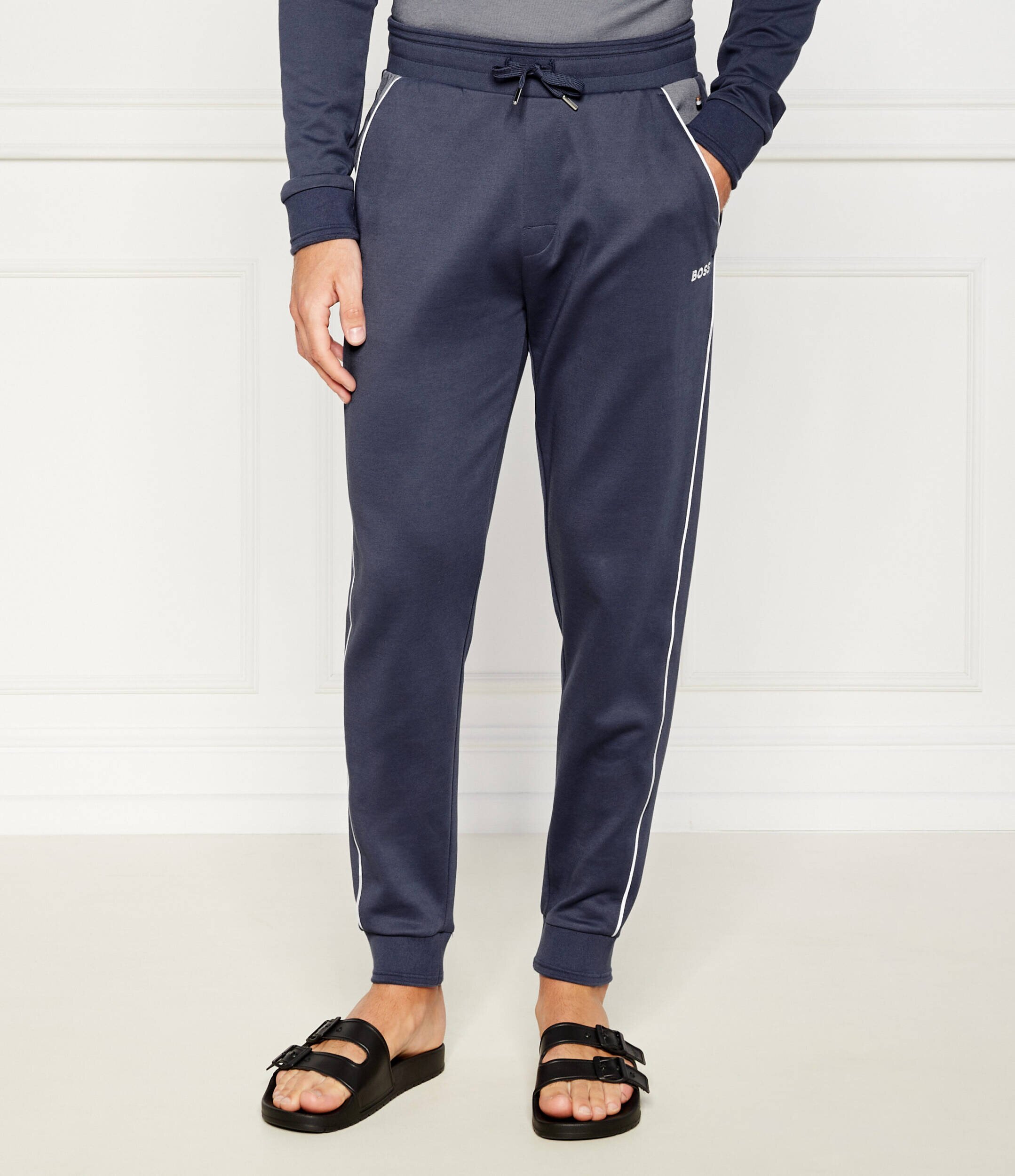 BOSS BLACK Pantaloni de trening | Slim Fit