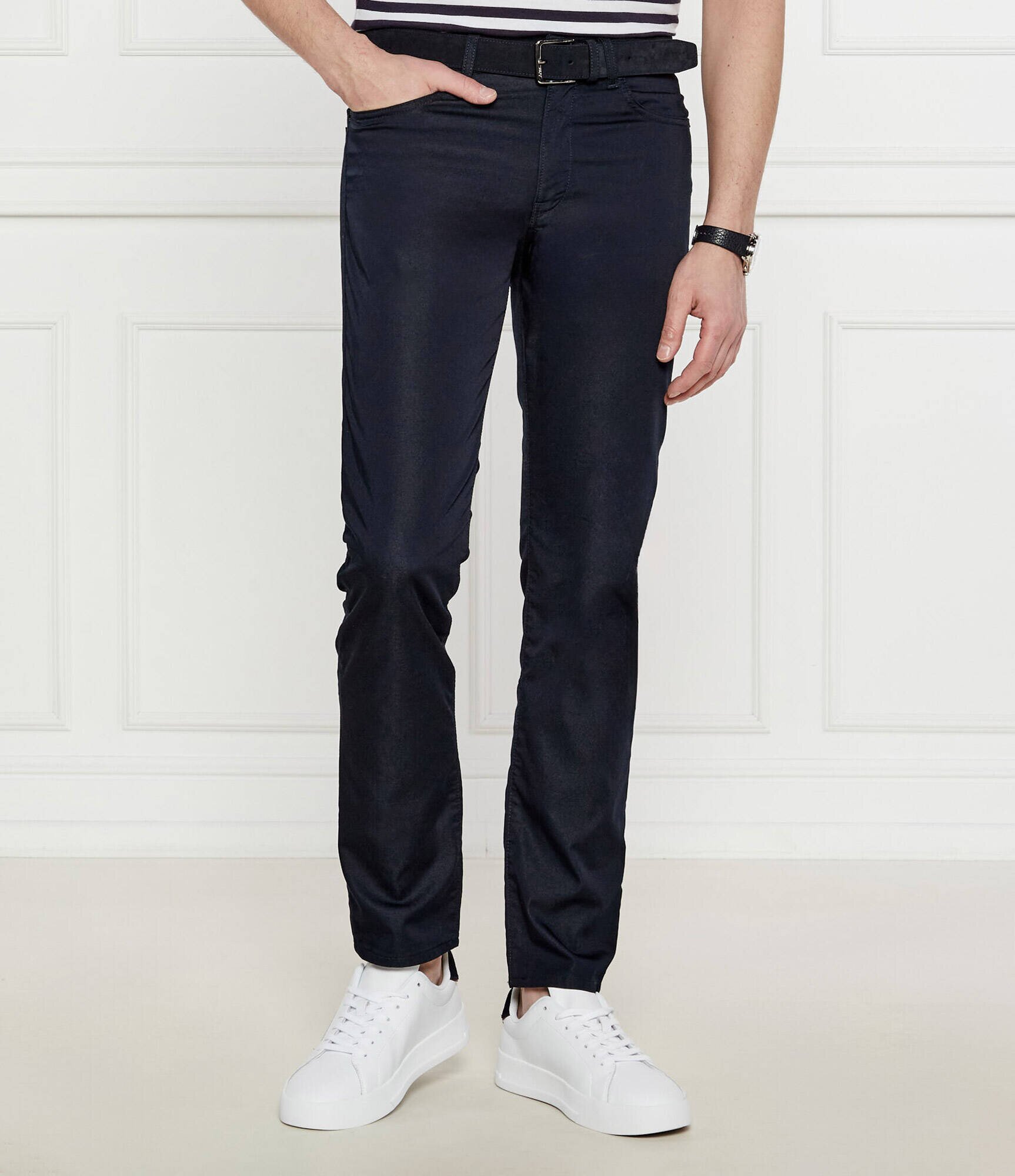 BOSS BLACK Pantaloni P-Delaware5 | Slim Fit