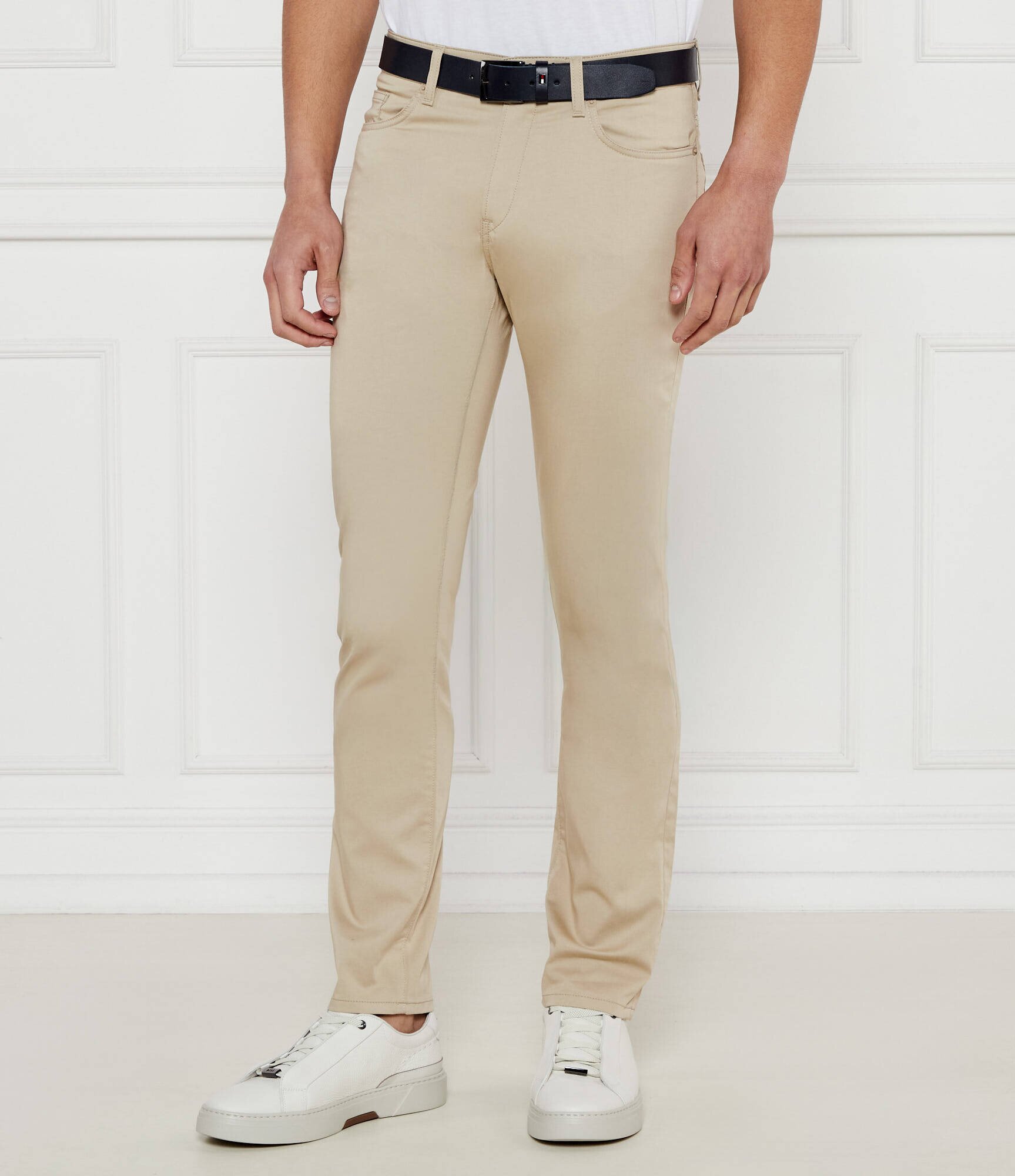 BOSS BLACK Pantaloni P-Delaware5 | Slim Fit