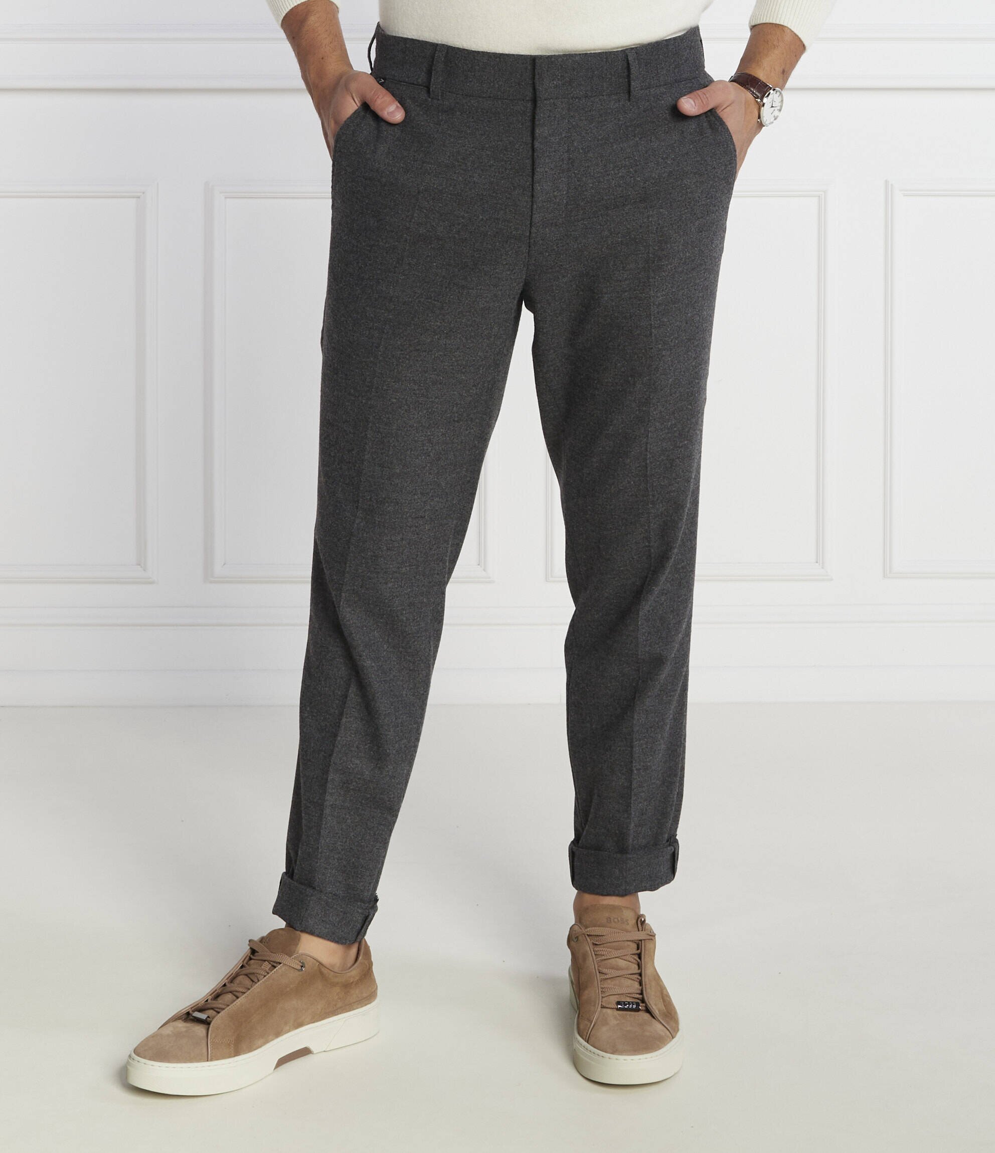 BOSS BLACK Pantaloni P Genius CW | Slim Fit
