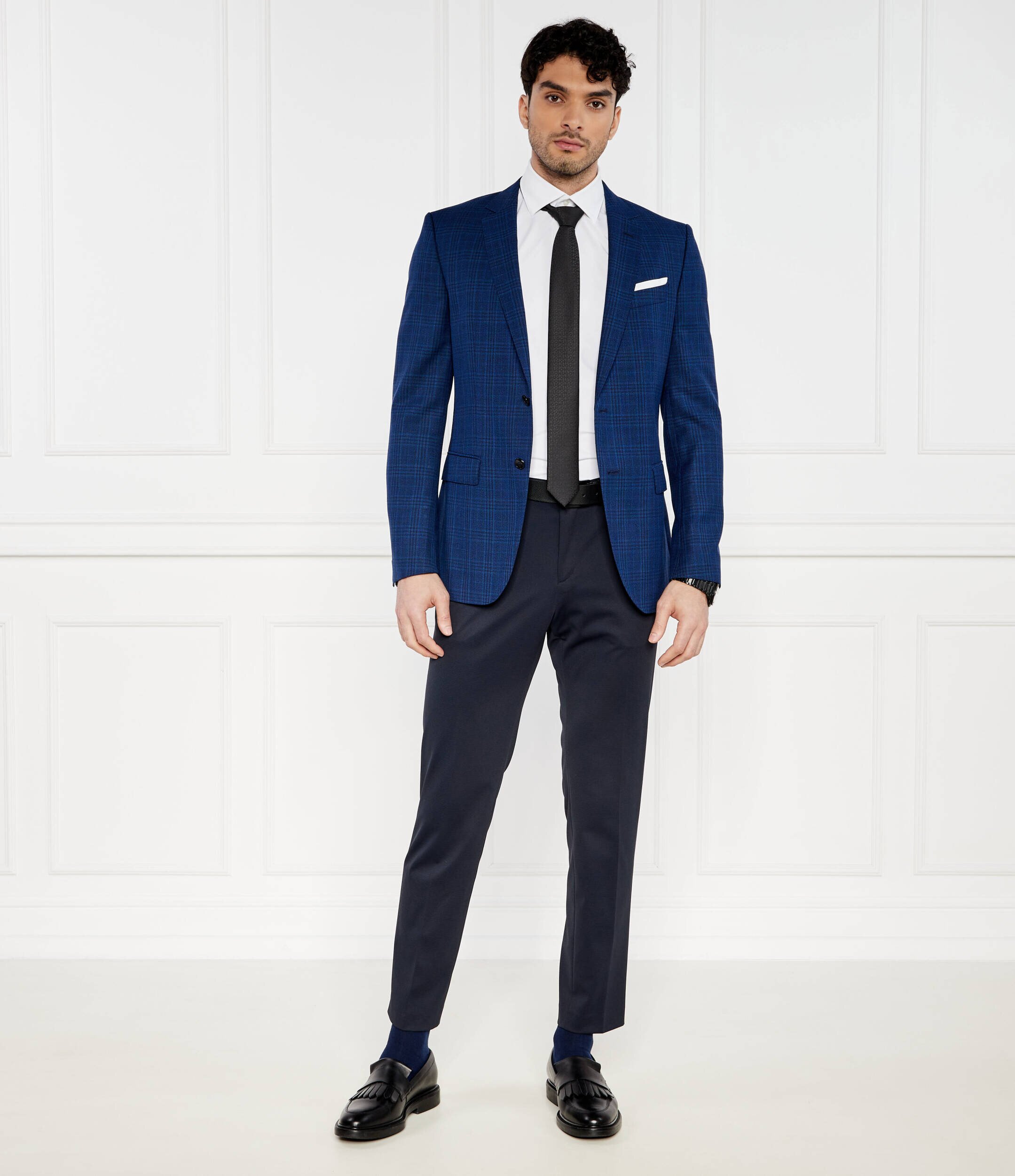 BOSS BLACK Pantaloni P-Genius | regular fit | stretch
