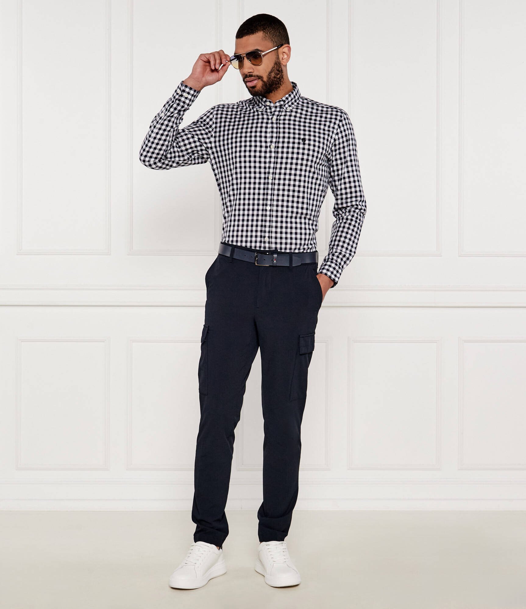 BOSS BLACK Pantaloni P-Kaiton1-Cargo | Slim Fit