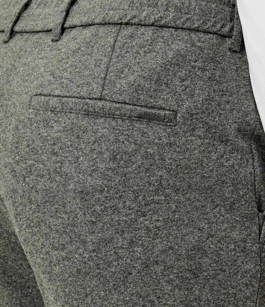 BOSS BLACK Pantaloni P-Perin-J-RDS-WG-254 | Tapered fit cu adaos de lână