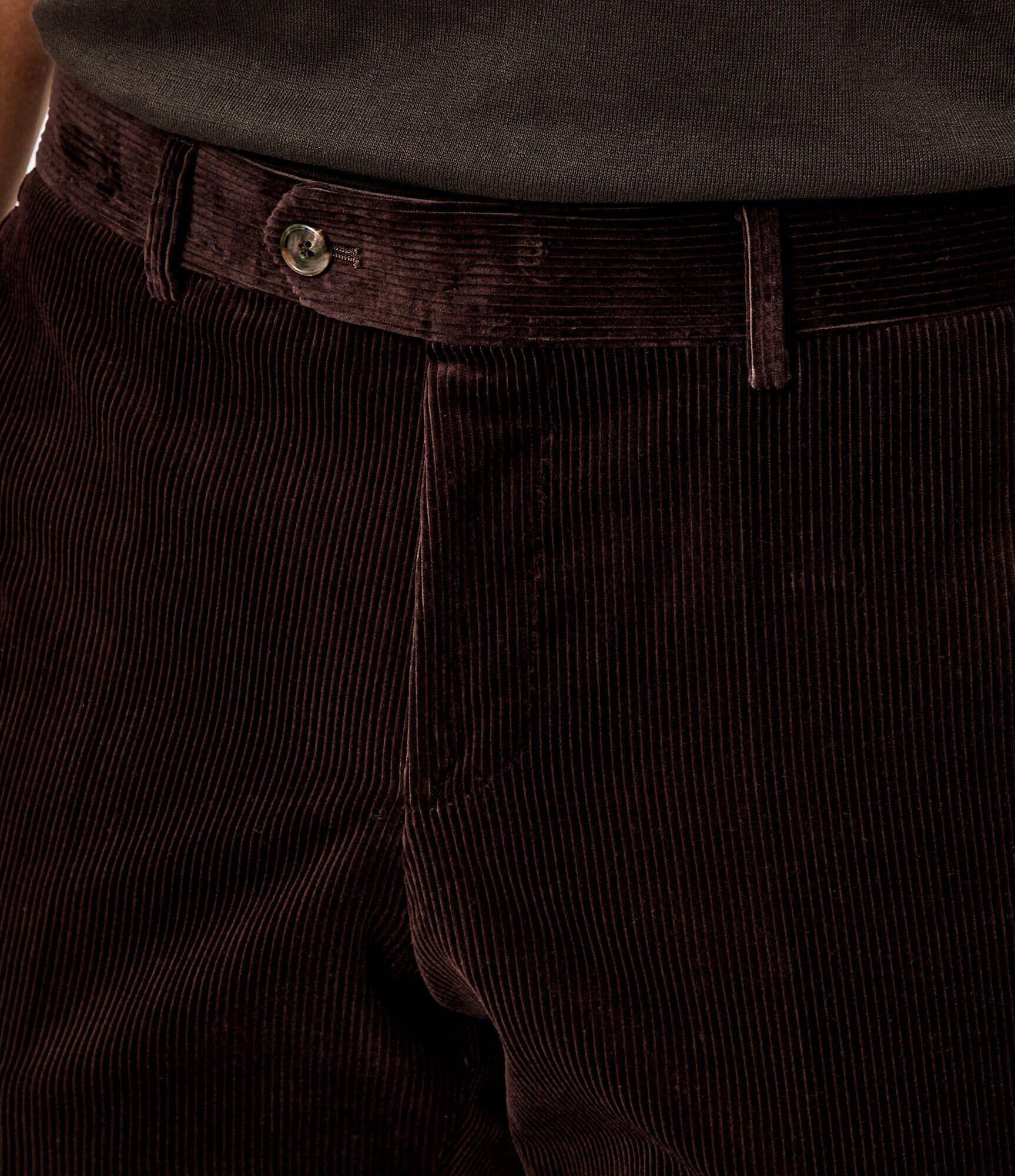 BOSS BLACK Pantaloni SB-SUIT-Trous-252_DB | Boss x David Beckham | regular fit | catifea reiată