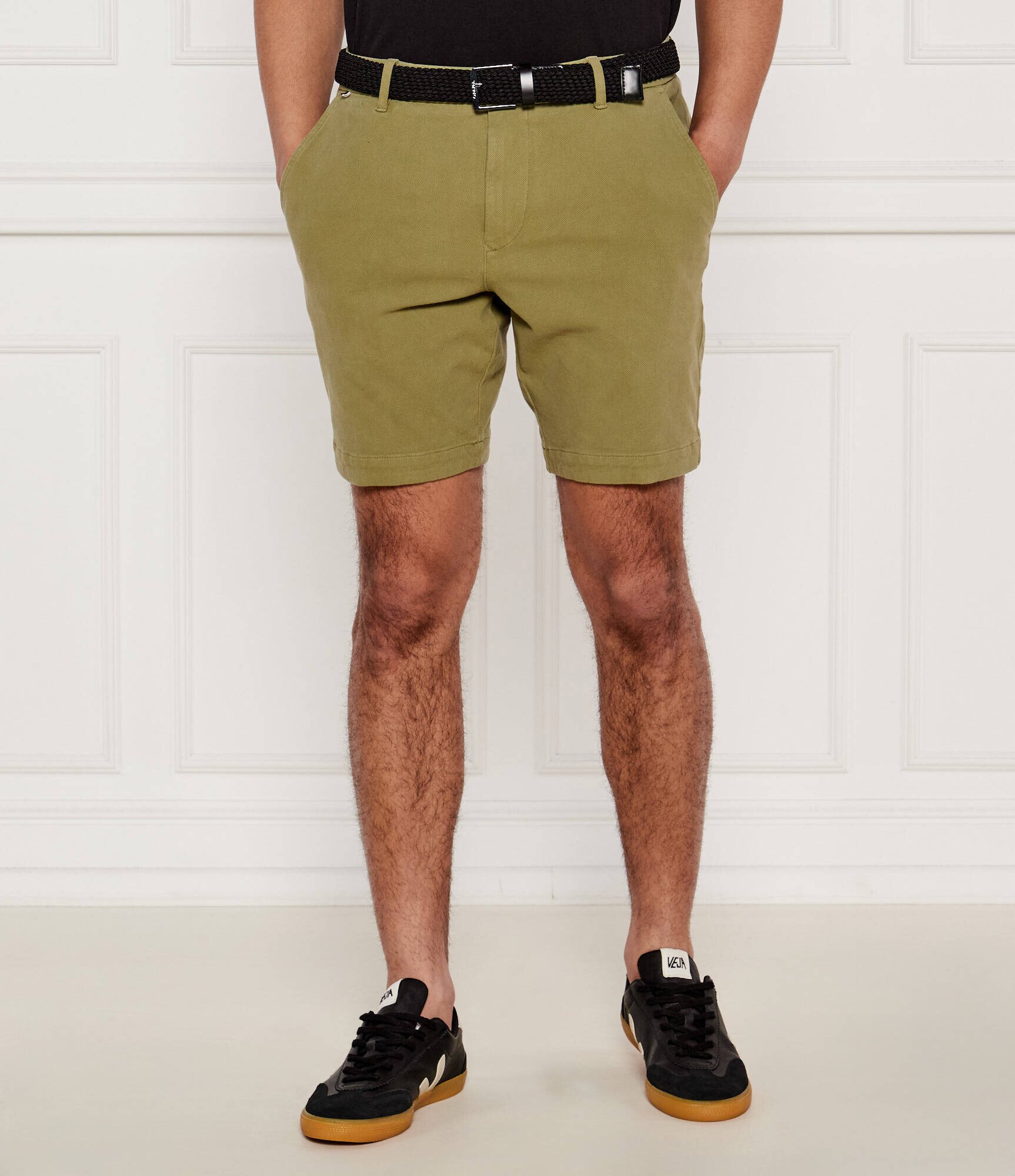 BOSS BLACK Pantaloni scurți chino H-Slice | Slim Fit