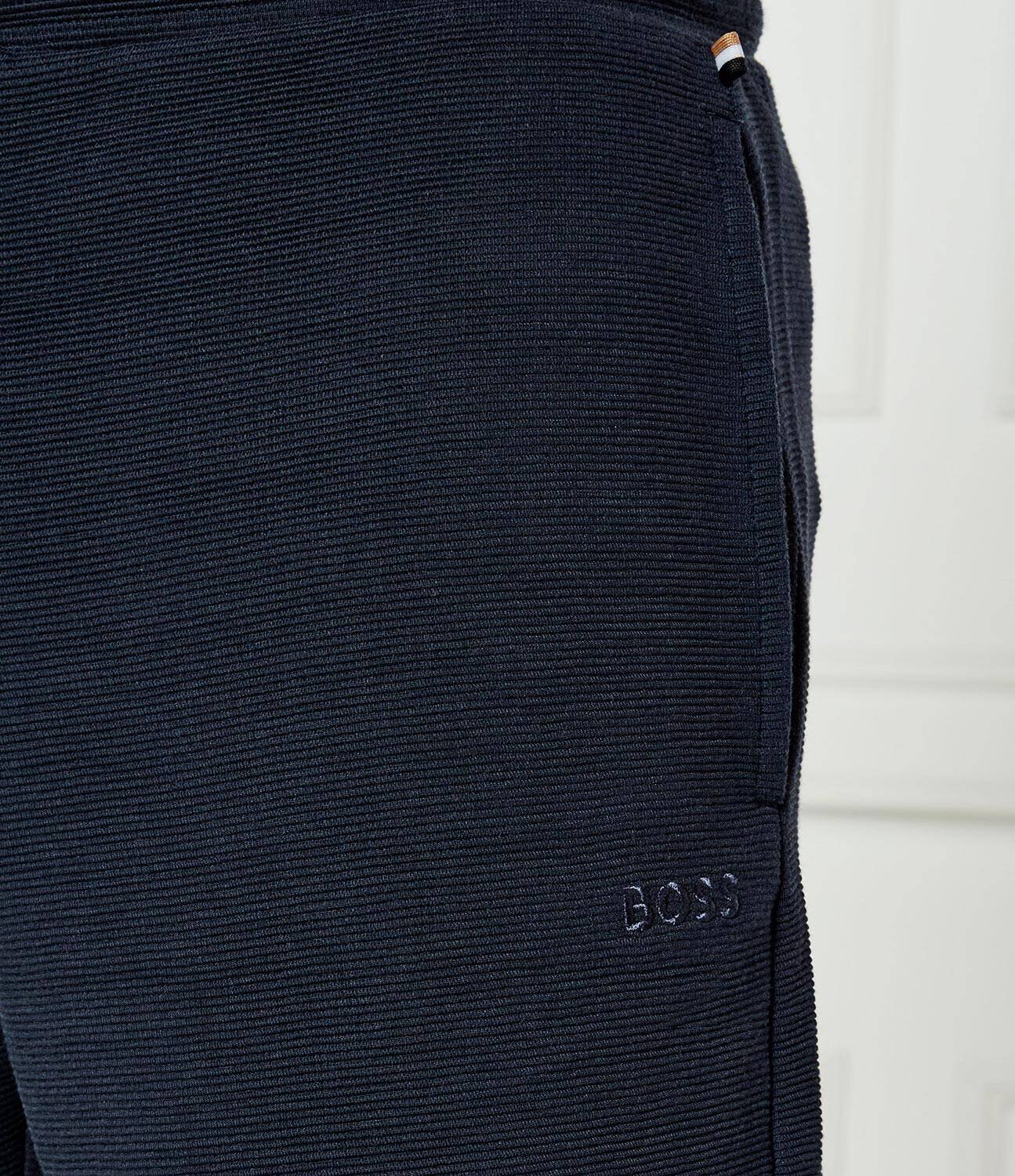 BOSS BLACK Pantaloni scurți Rib | Regular Fit