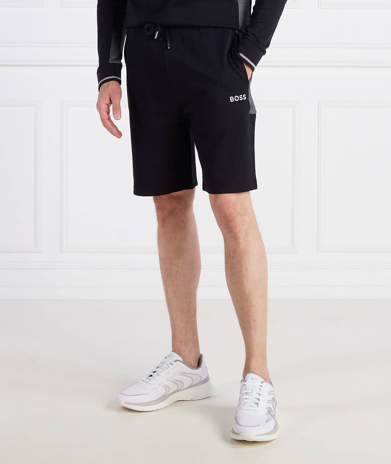 BOSS BLACK Pantaloni scurți Tracksuit | Regular Fit