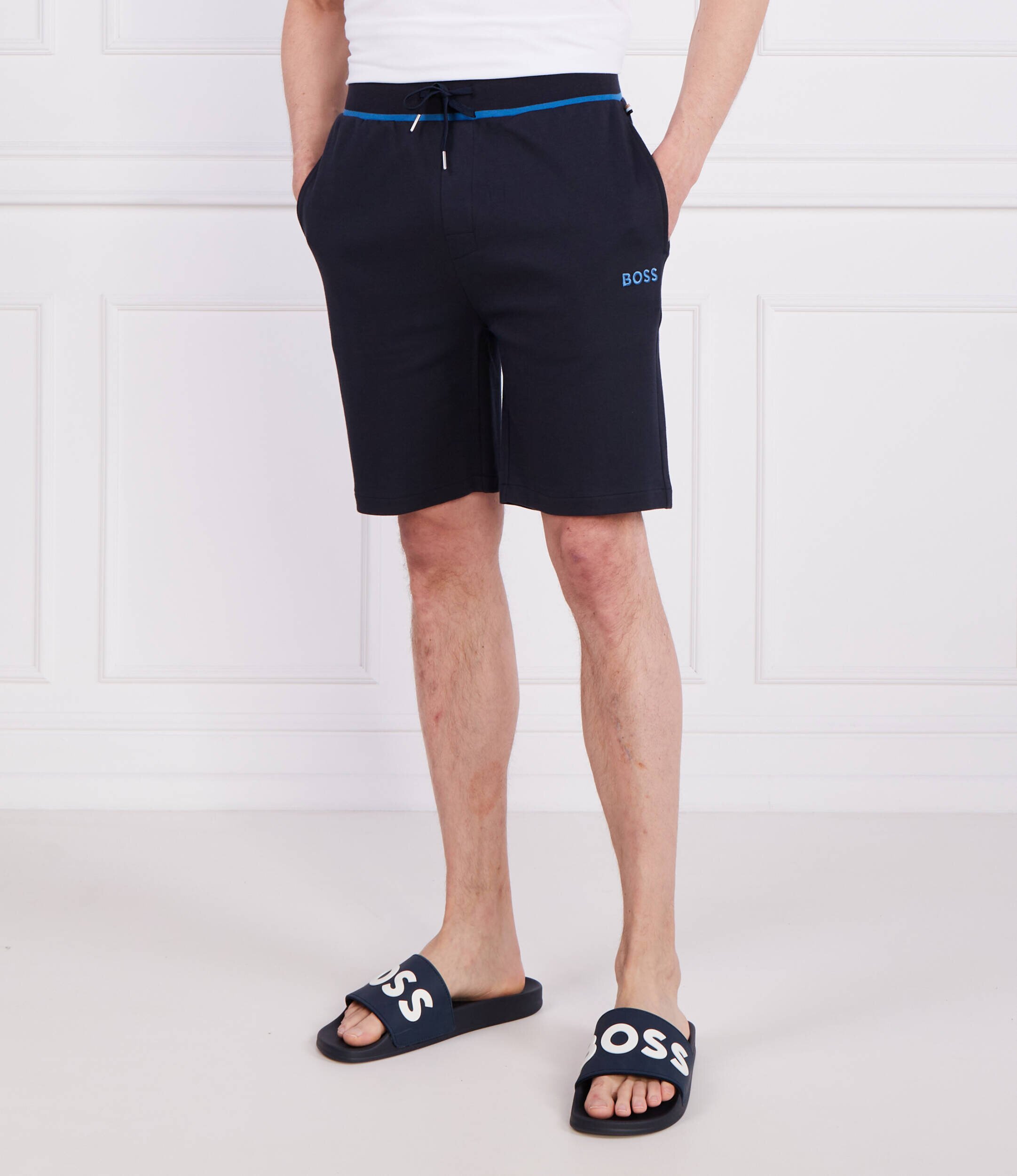 BOSS BLACK Pantaloni scurți Tracksuit | Regular Fit