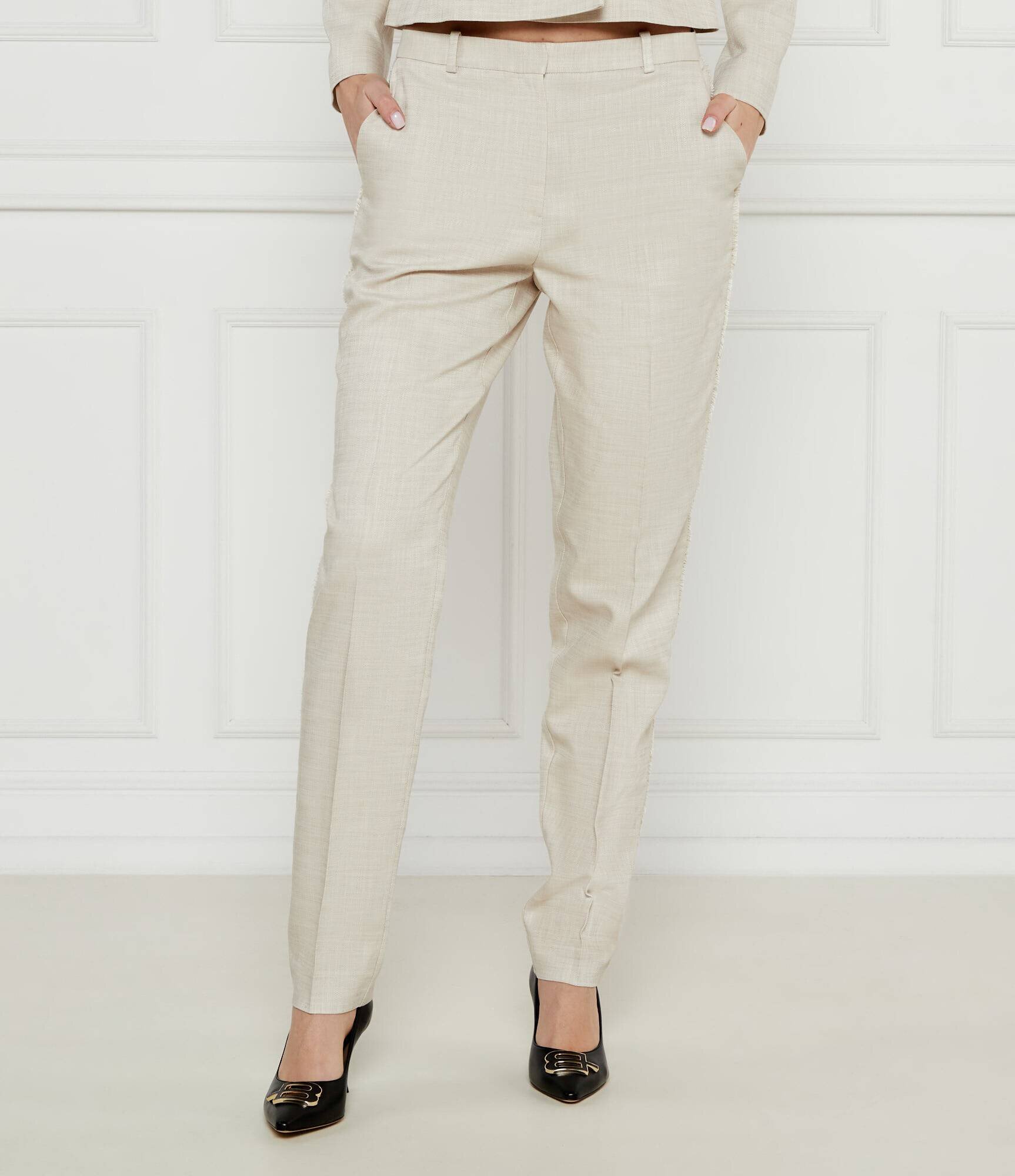 BOSS BLACK Pantaloni Tanya2 | Loose fit