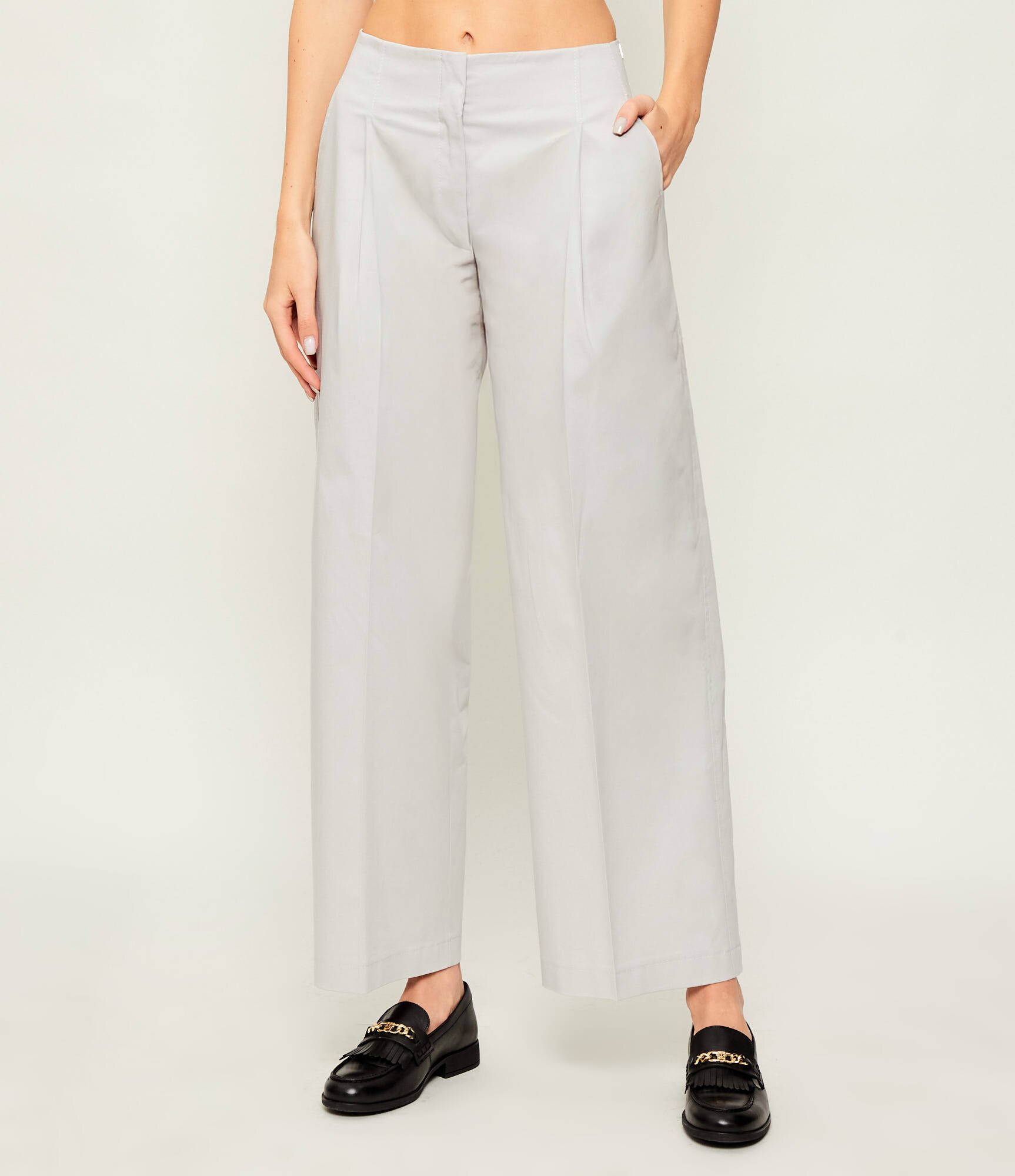 BOSS BLACK Pantaloni Tulotta | Relaxed fit | high waist