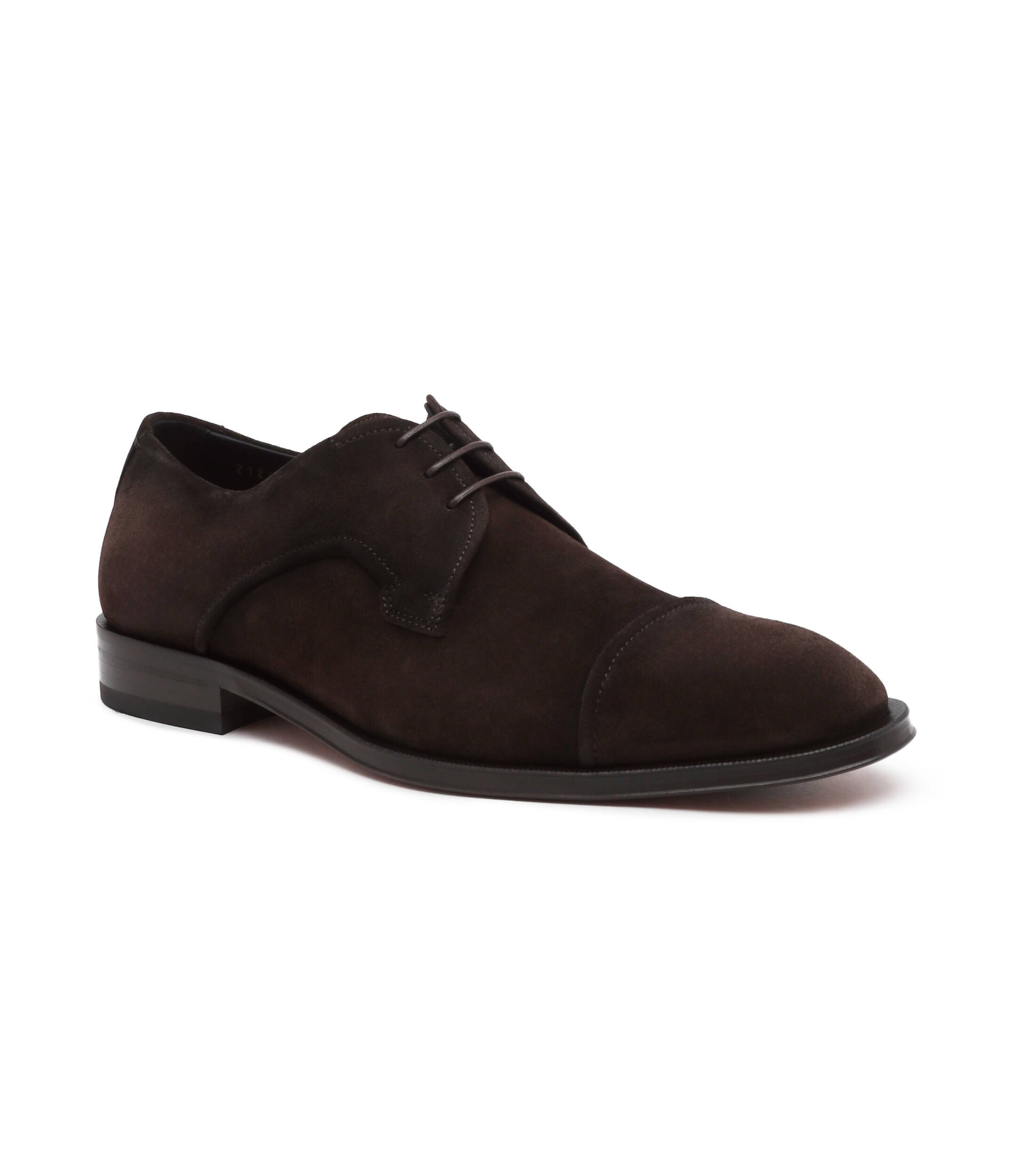 BOSS BLACK Pantofi derby Derrek_Derb_sdctly | piele întoarsă