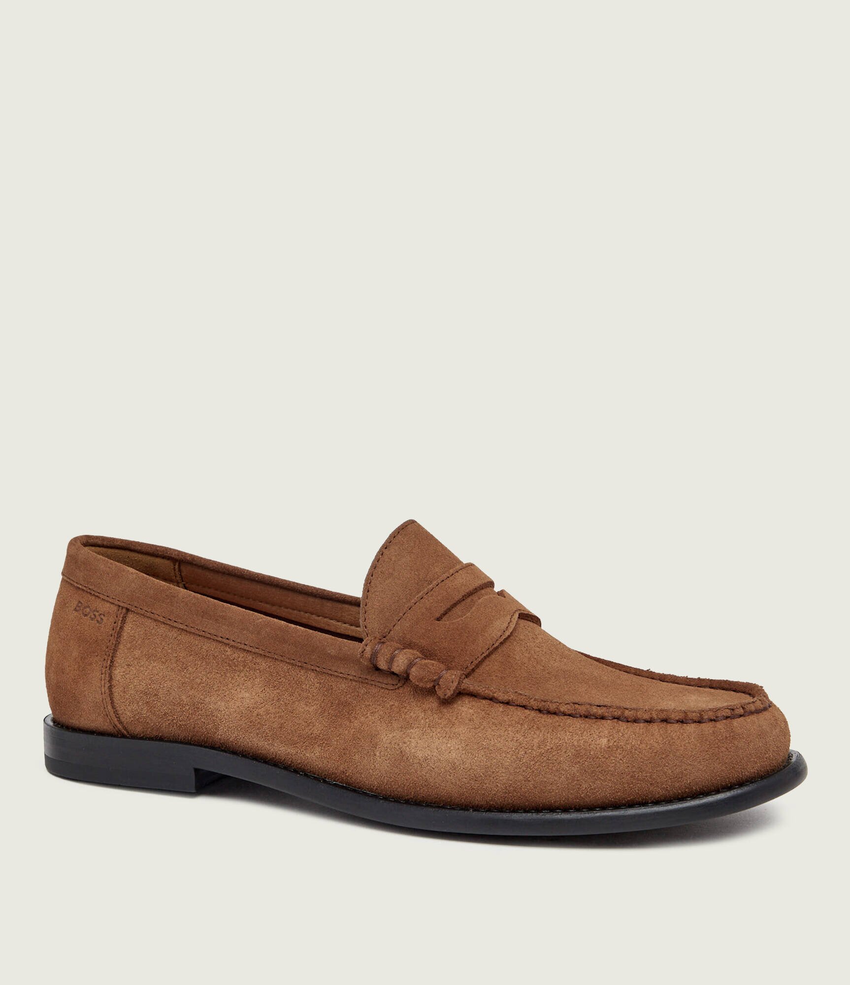 BOSS BLACK Pantofi loafer Tevan_Mocc_sd | piele întoarsă