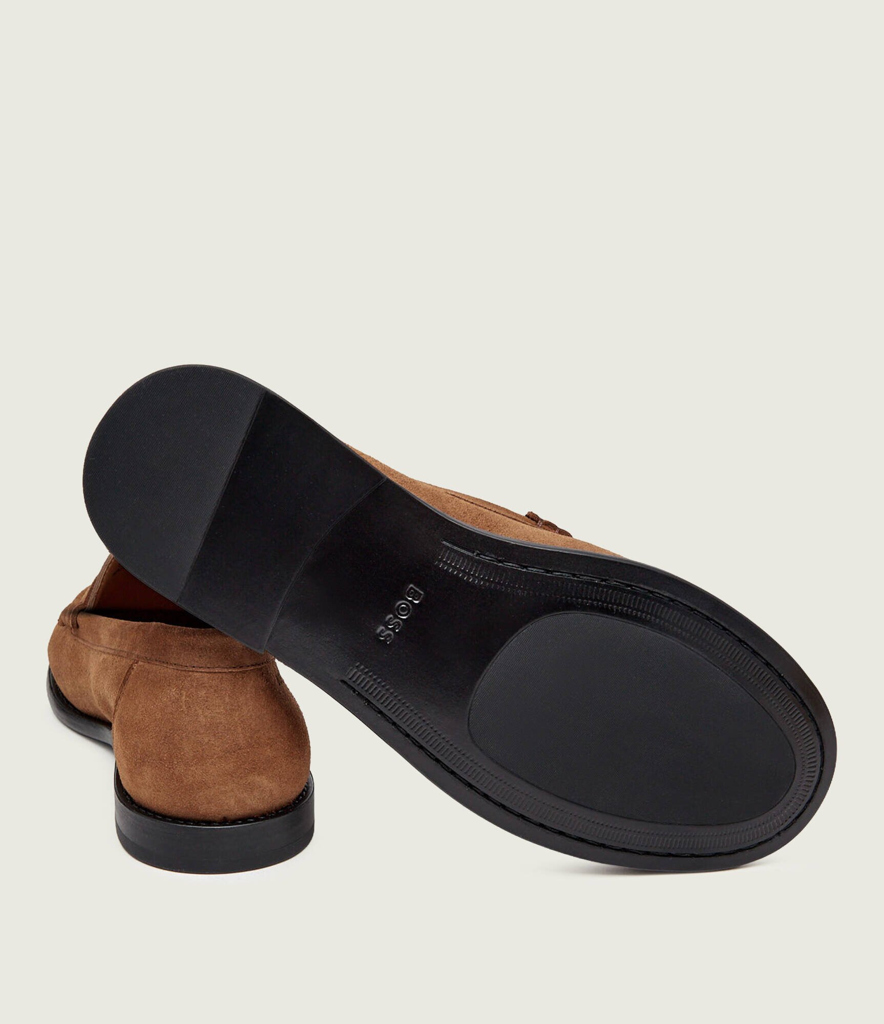 BOSS BLACK Pantofi loafer Tevan_Mocc_sd | piele întoarsă