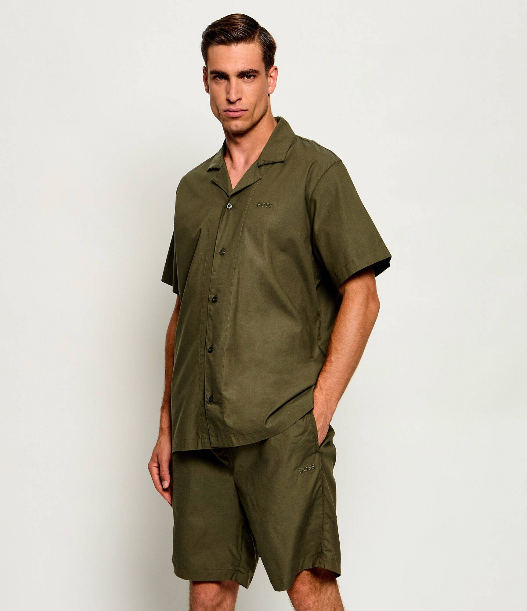BOSS BLACK Pijama Chris Short Set | Relaxed fit
