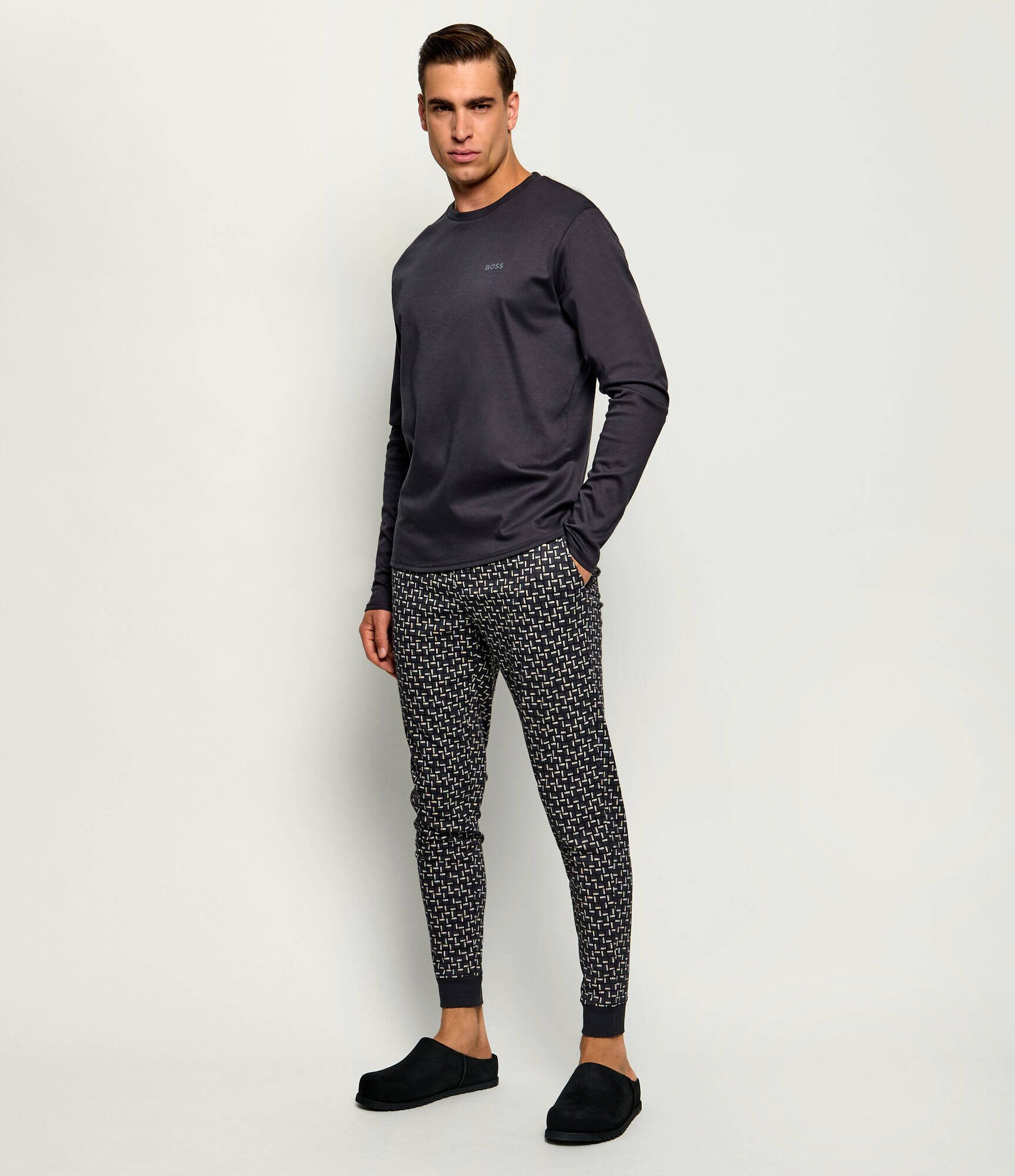 BOSS BLACK Pijama Relax Long Set | regular fit