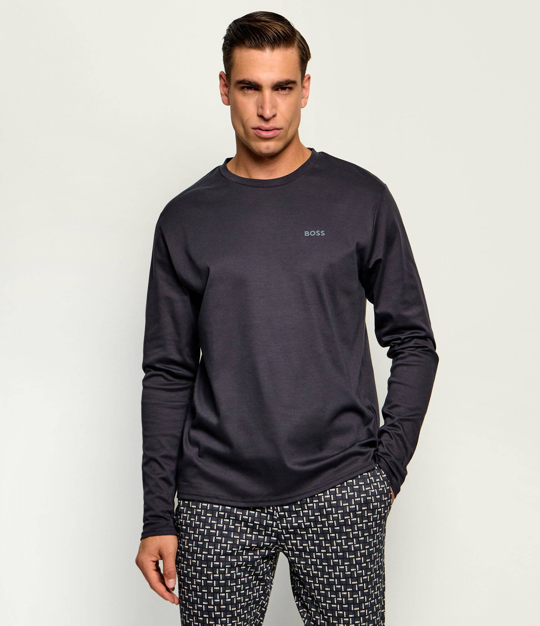 BOSS BLACK Pijama Relax Long Set | regular fit