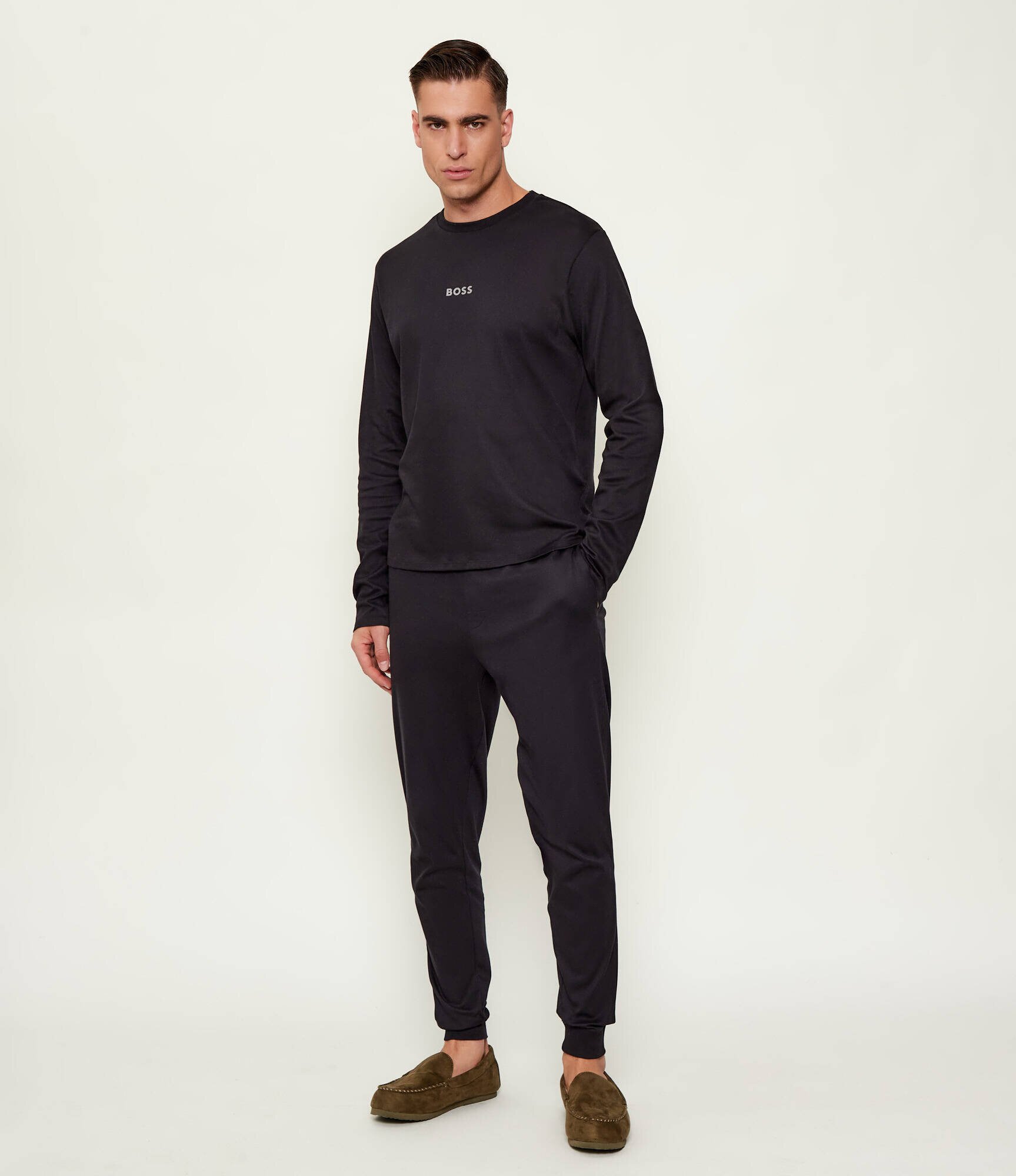 BOSS BLACK Pijama Xmas Long Set | regular fit