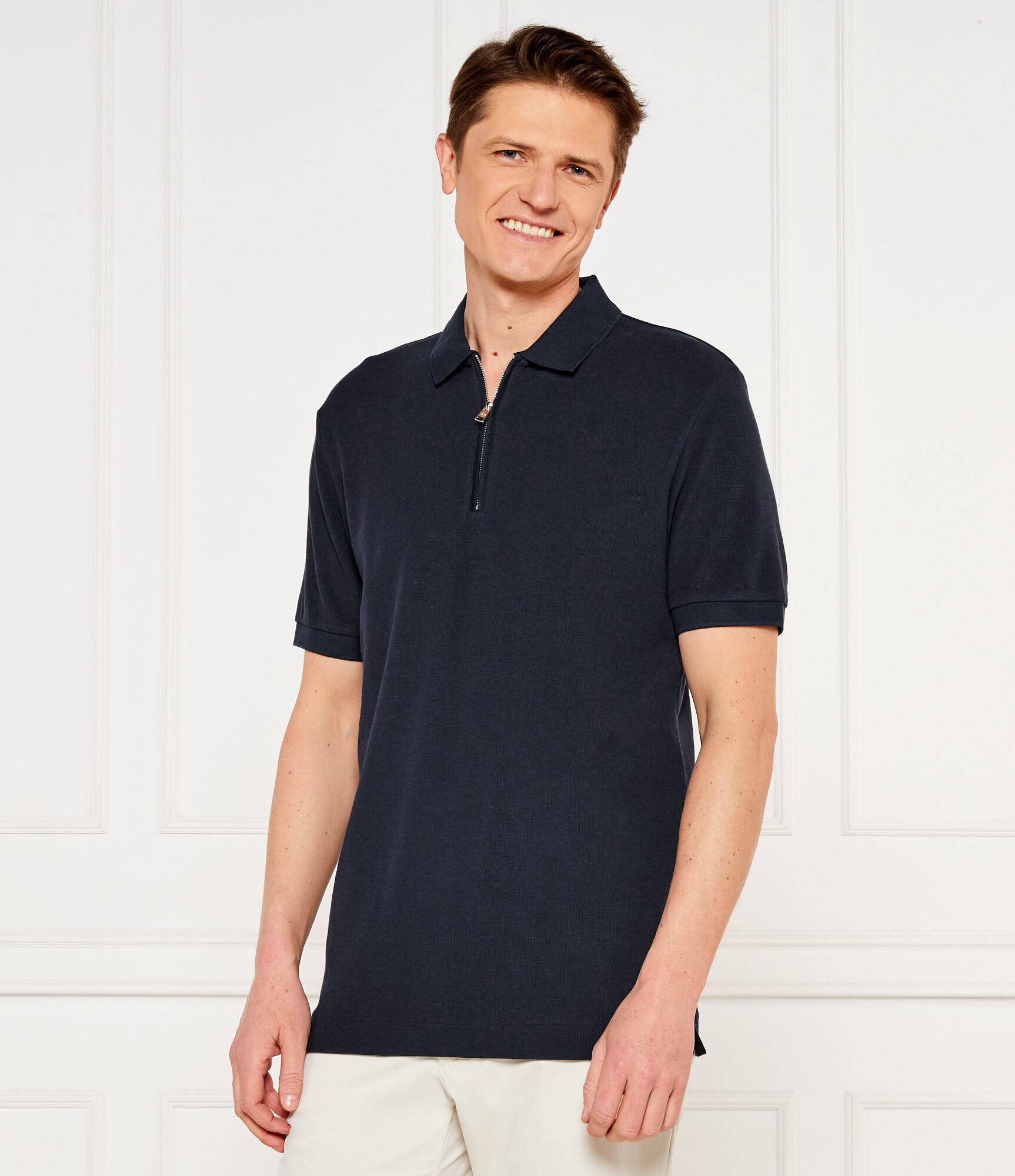 BOSS BLACK Polo H-Paras 120 | Regular Fit