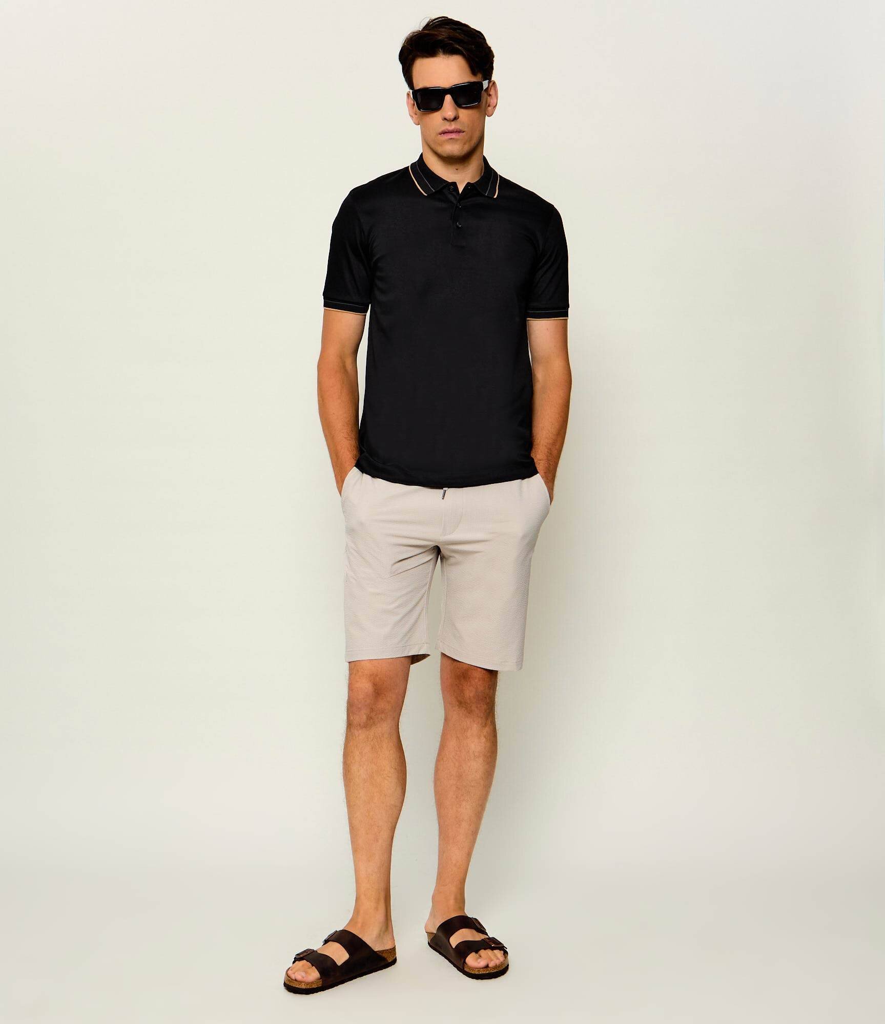 BOSS BLACK Polo H-Phillipson 195 | Slim Fit | mercerizat