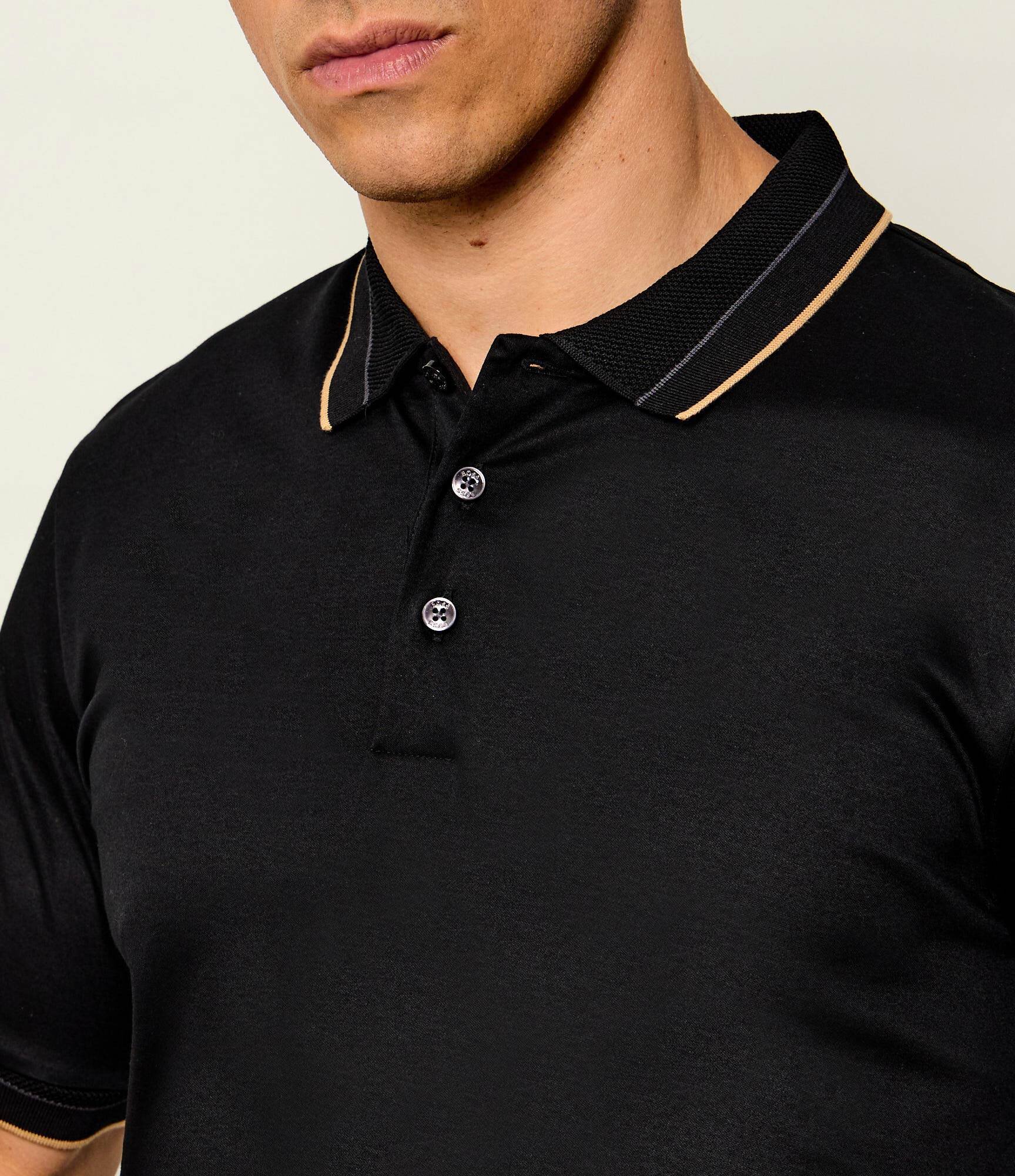 BOSS BLACK Polo H-Phillipson 195 | Slim Fit | mercerizat