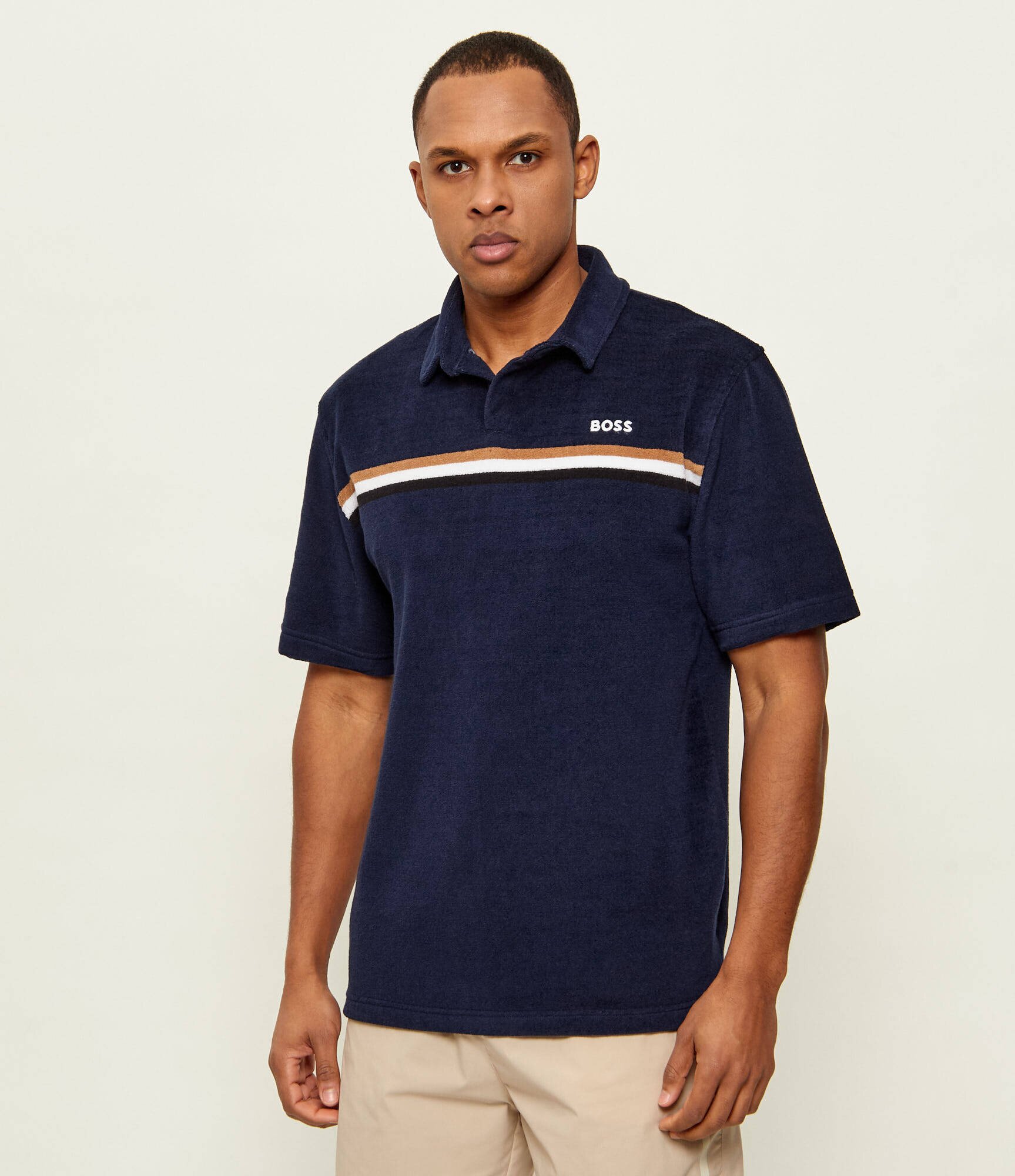 BOSS BLACK Polo Iconic | regular fit frotir