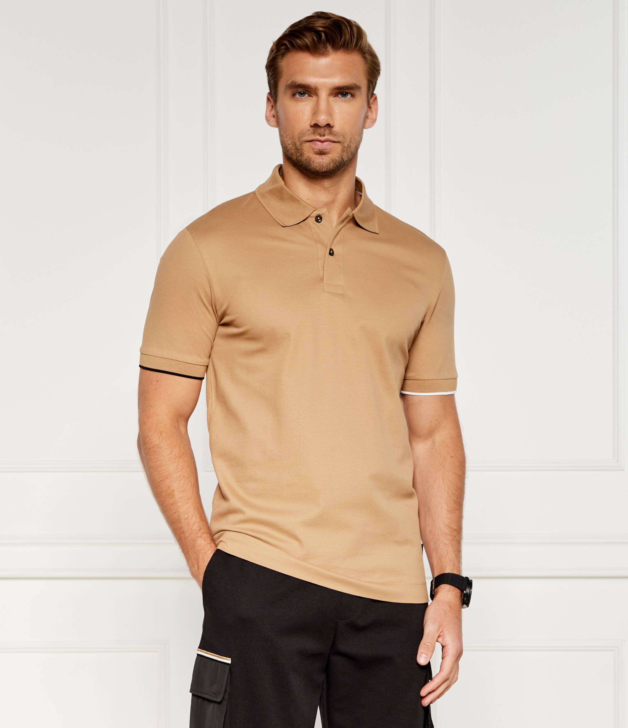 BOSS BLACK Polo Parlay 211 | Regular Fit | pique mercerizat