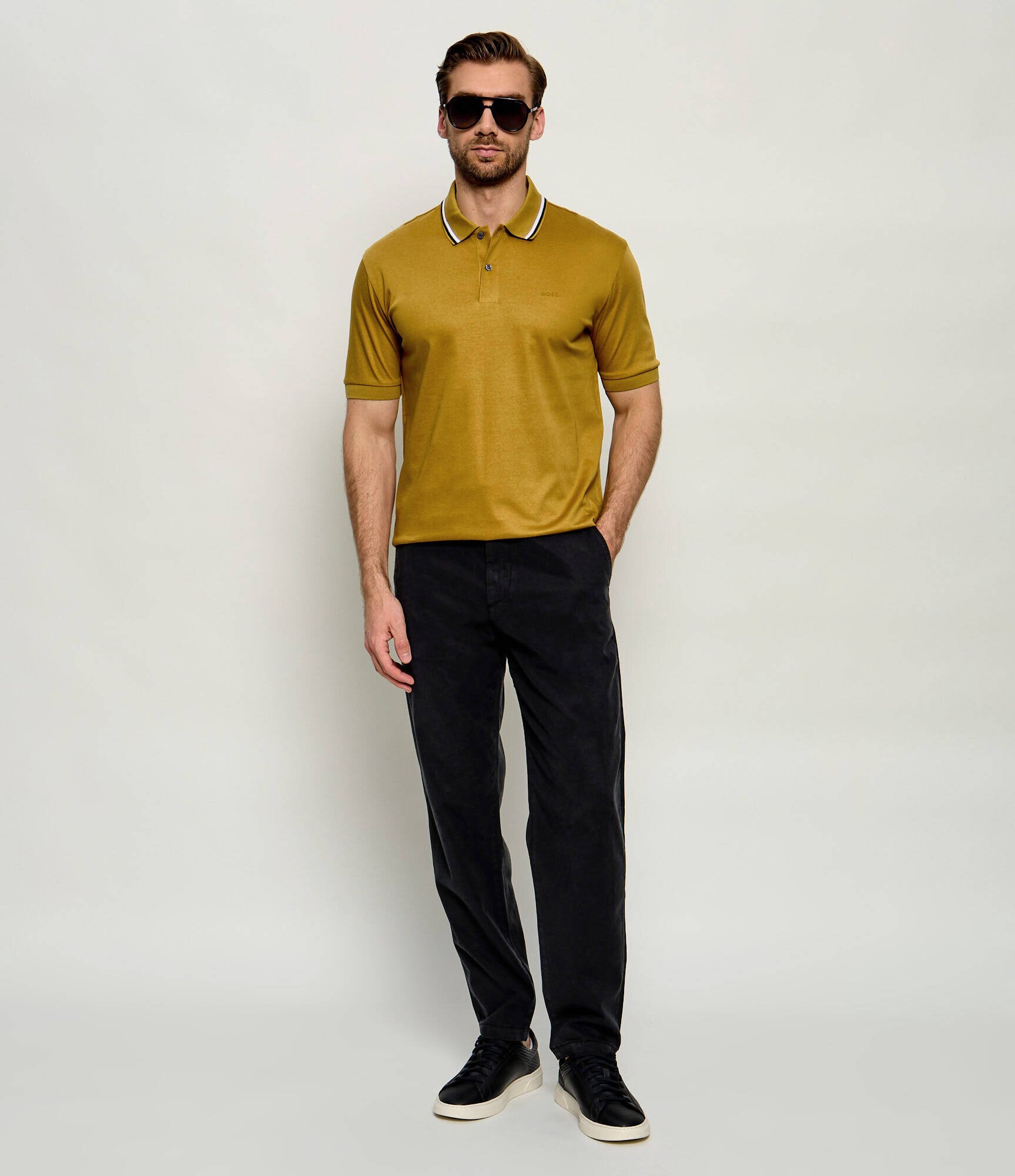 BOSS BLACK Polo Penrose 38 | Slim Fit