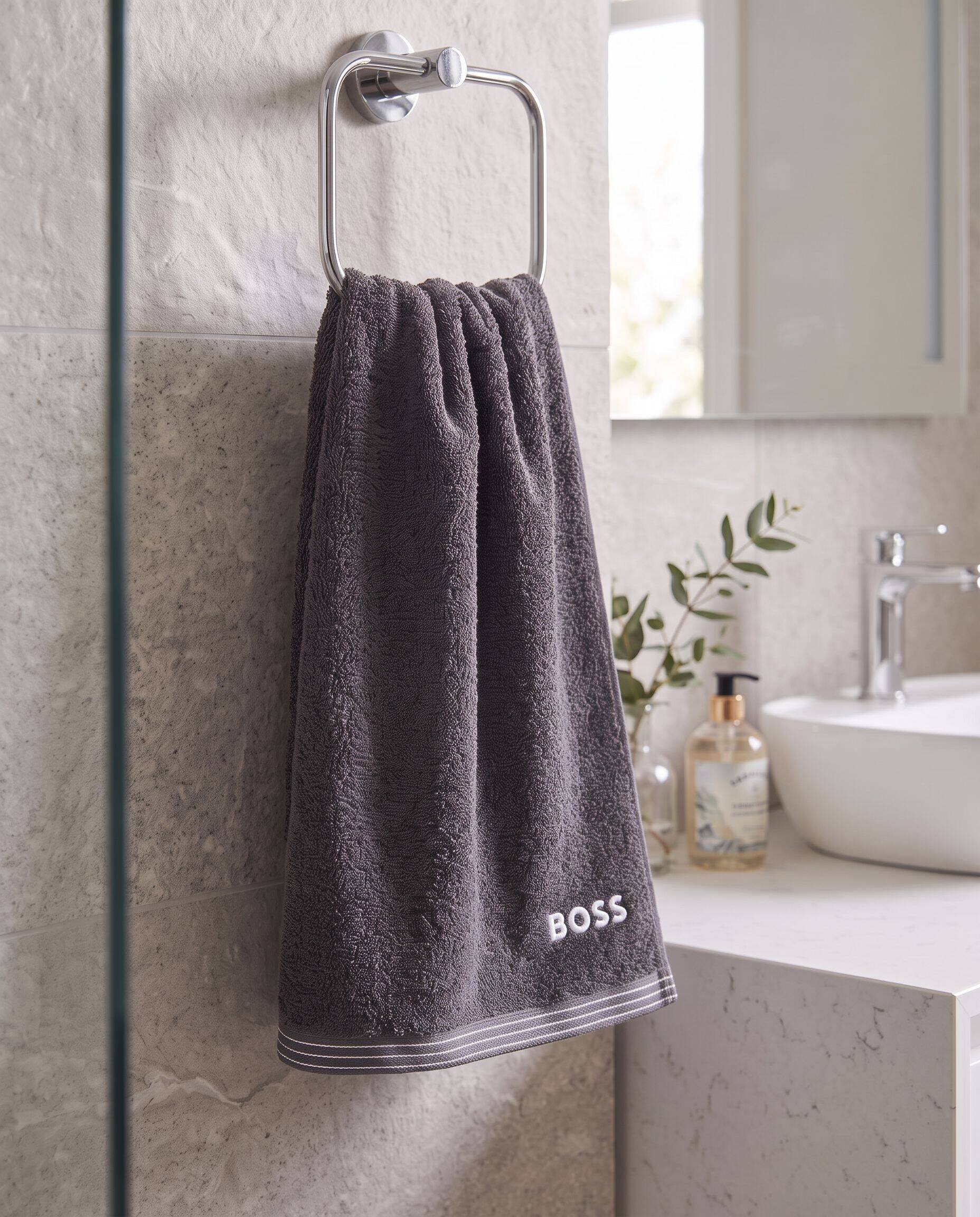 BOSS BLACK Prosop pentru oaspeți Edge | 40 x 60 cm