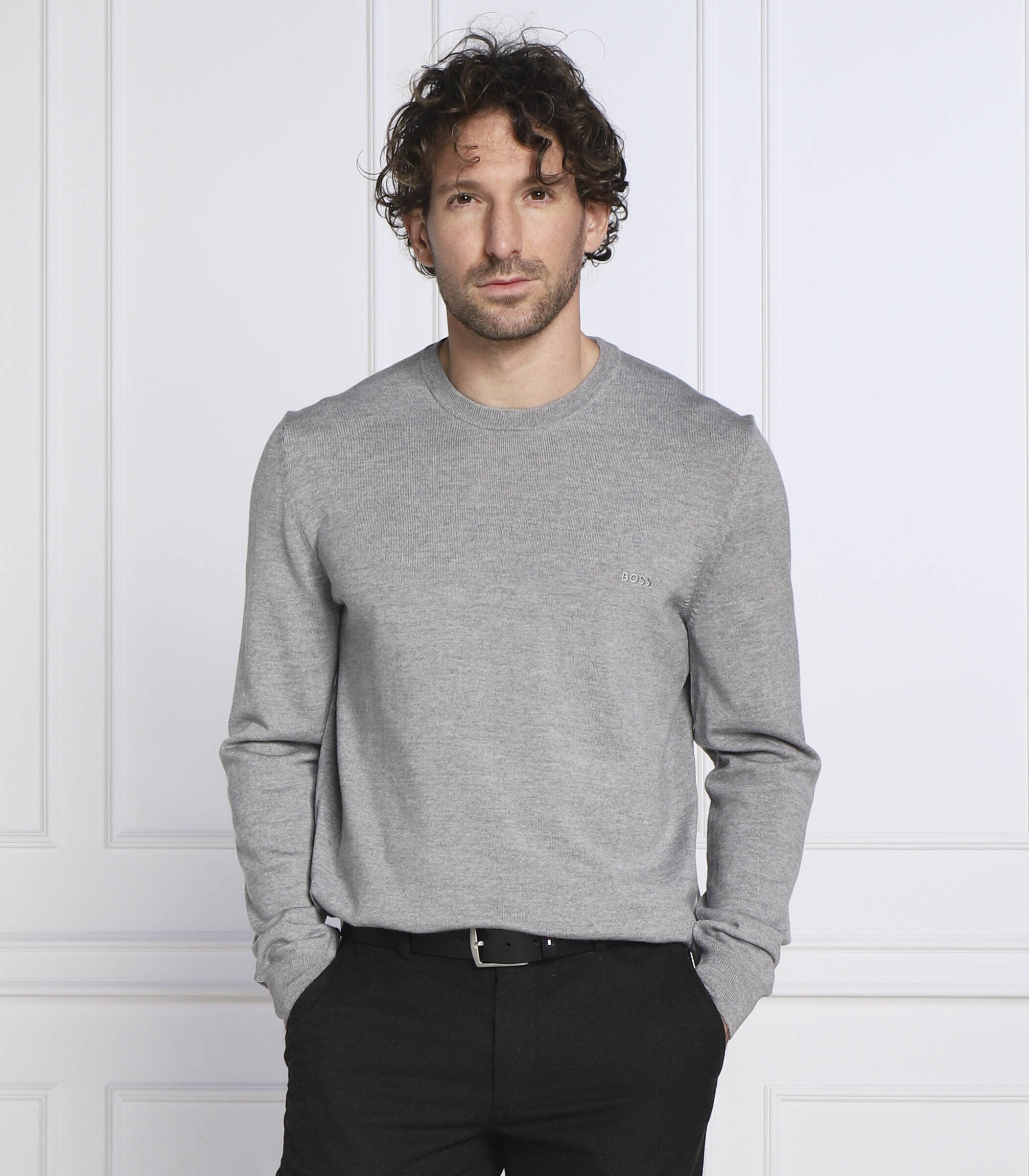 BOSS BLACK Pulover Botto-L | Regular Fit